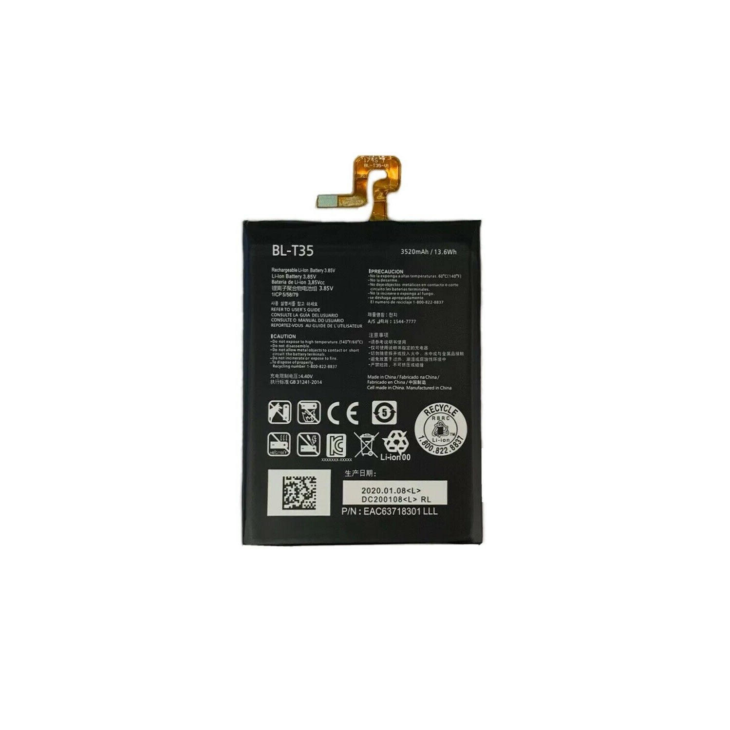 Replacement Battery for Google Pixel 2XL