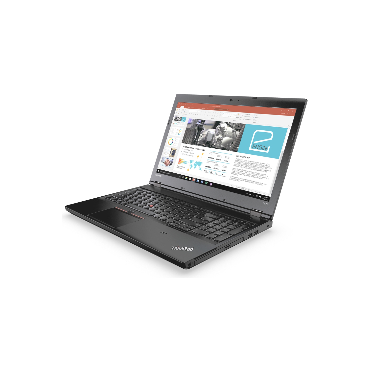 Refurbished(Good) - Lenovo ThinkPad L570, Intel Core i5-7300U