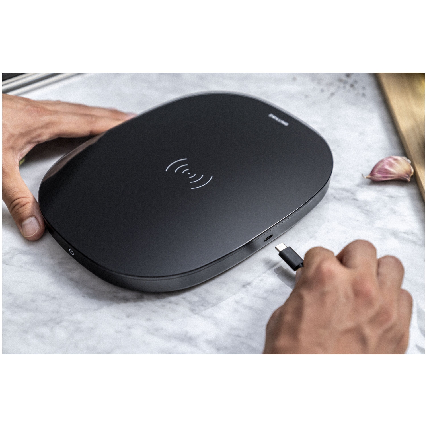 ZWILLING Enfinigy Wireless Charging Kitchen Scale - Black