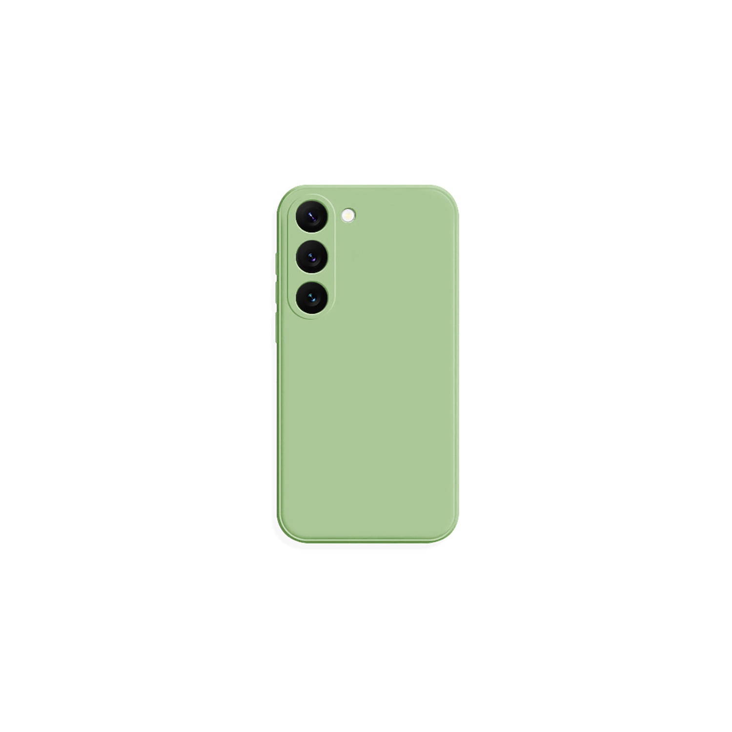 PANDACO Soft Shell Matte Matcha Case for Samsung Galaxy S23