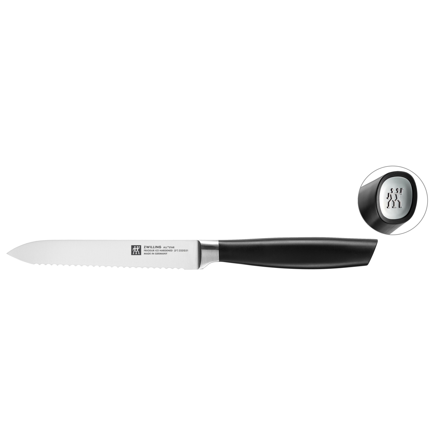 ZWILLING All * Star 5 inch Utility Knife, Silver