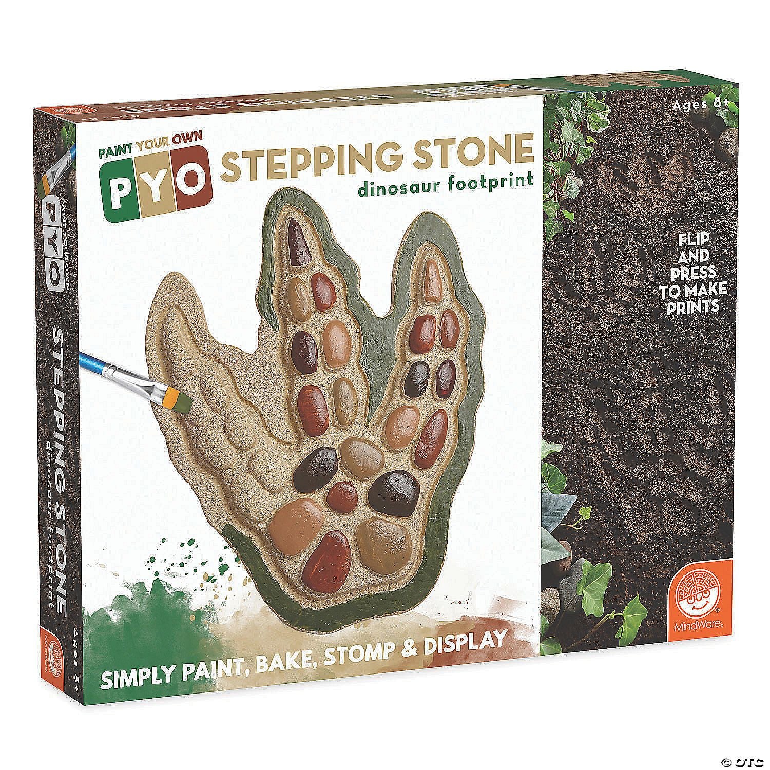 Mindware - Paint-Your-Own Stepping Stone - Dinosaur