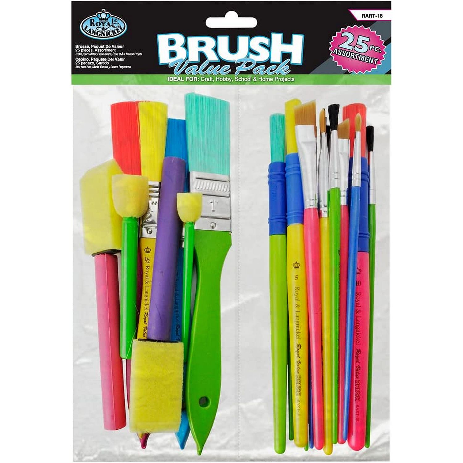ROYAL - Craft Brush Value Pack - No. 17