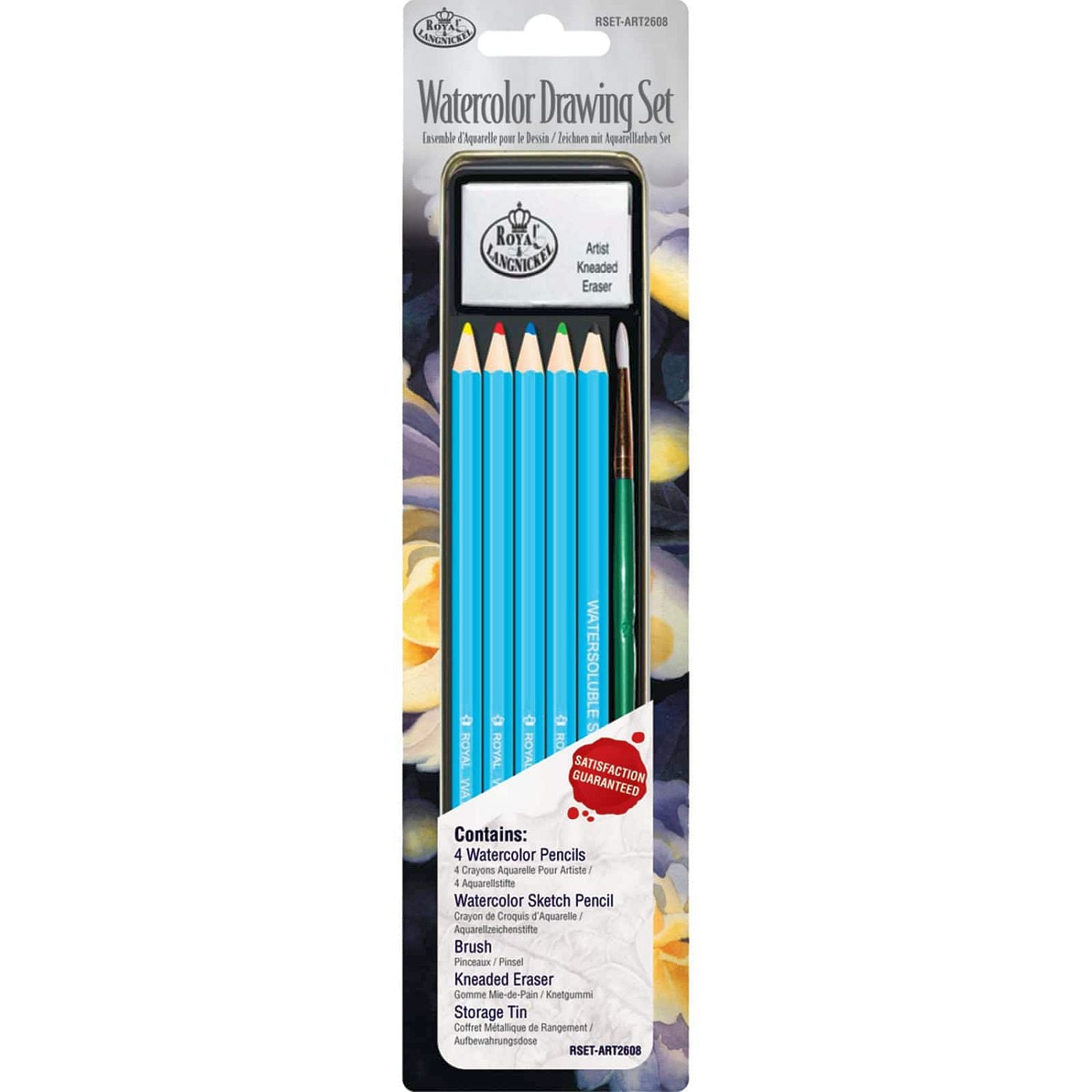 ROYAL - Mini Tin - Watercolor Pencil and Brush