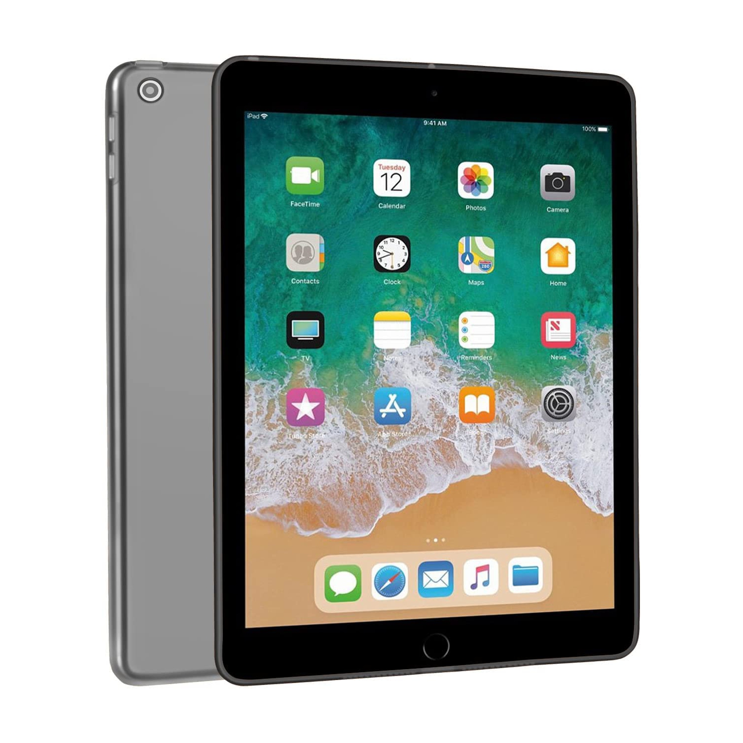 iPad Mini 4/5 Case, A Transparent Slim Silicone Case Flexible Soft TPU Tablet Computer Case for Apple iPad Mini 4 and iPad Mini 5