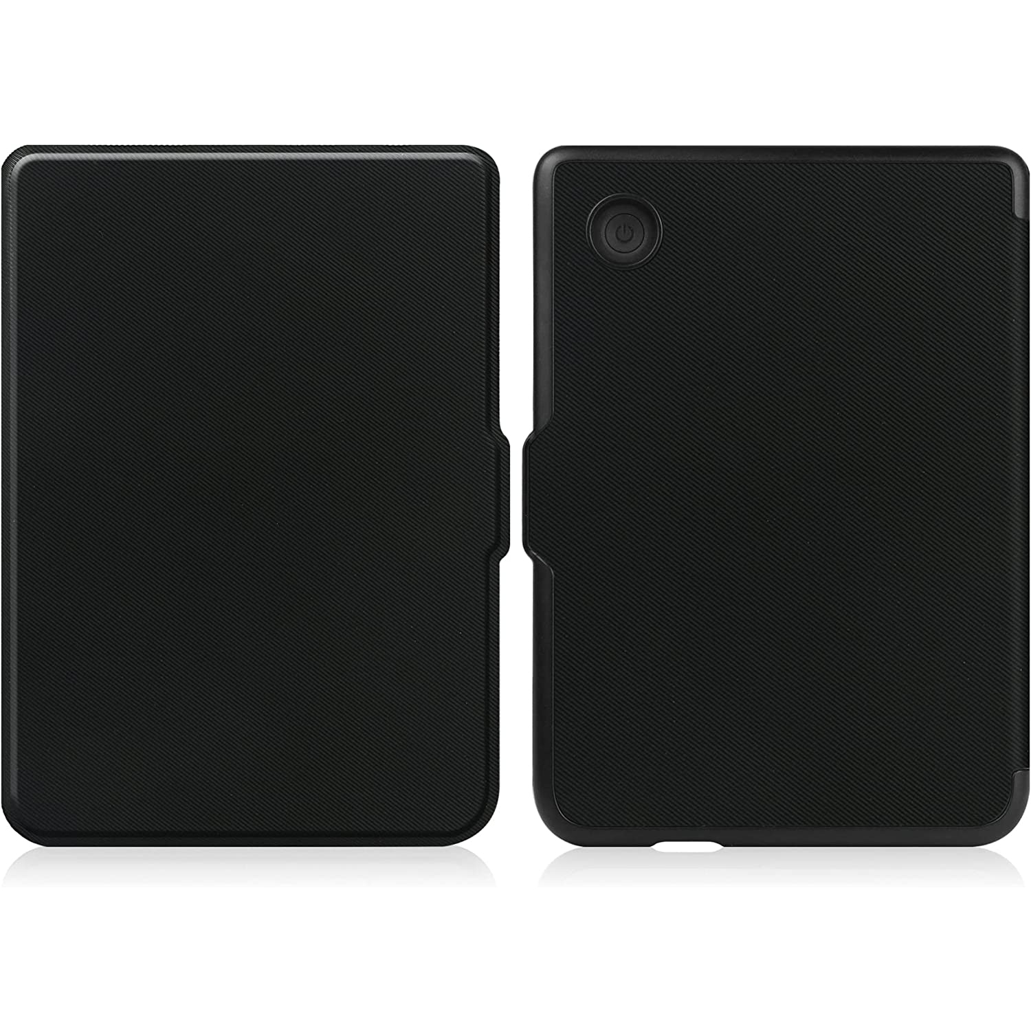 H Slimshell Case for 6 Kobo Clara 2E 2022 Released,Premium Lightweight PU Leather Cover with Auto Sleep/Wake for Kobo Clara 2E 6inch-Black