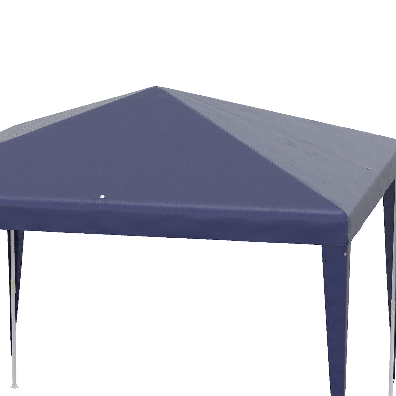 Outsunny 10x10ft Party Tent Portable Gazebo, Folding Garden Canopy Event Shelter Outdoor Sunshade Dark Blue
