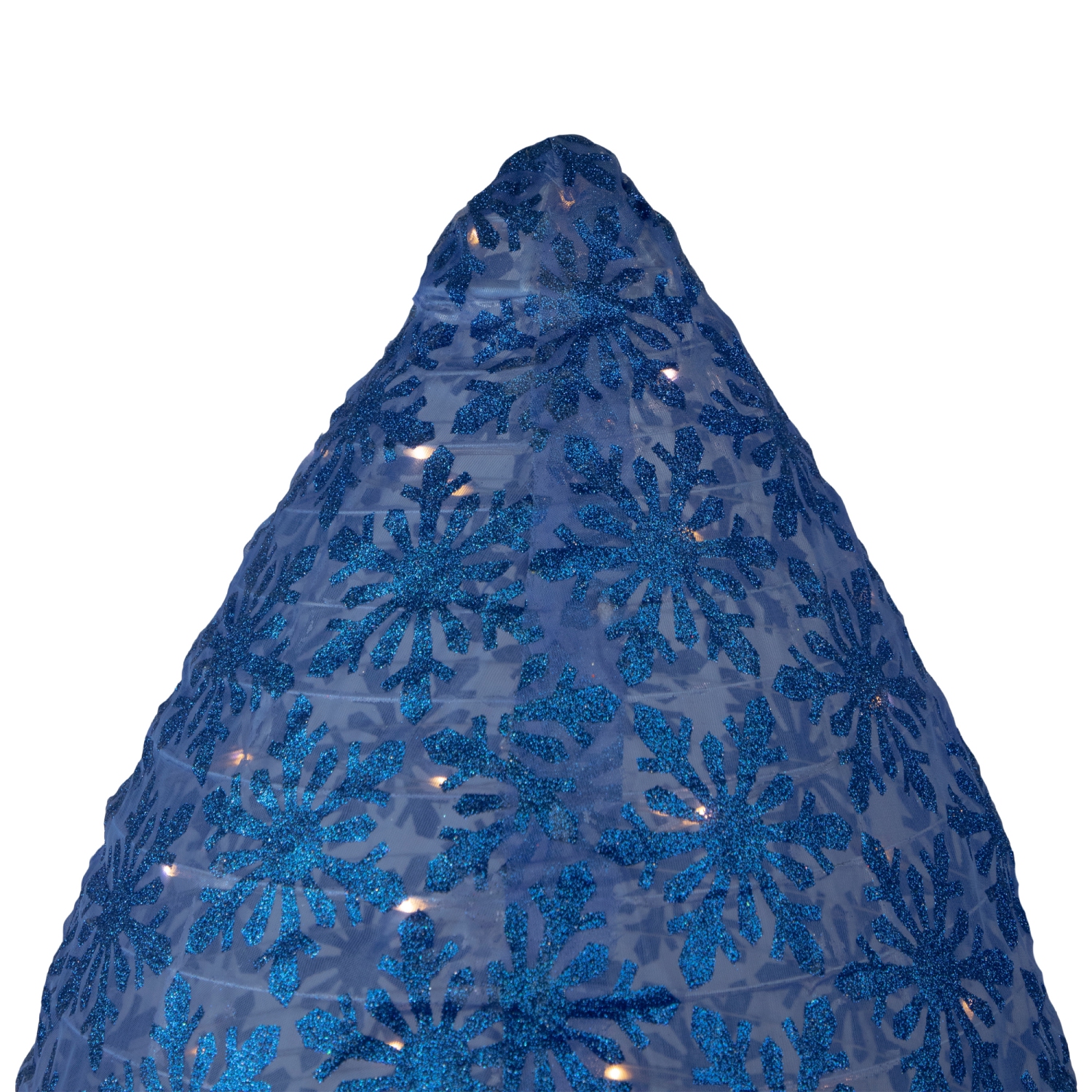 LED Lighted Retro Light Bulb Outdoor Christmas Decoration - 32" - Blue