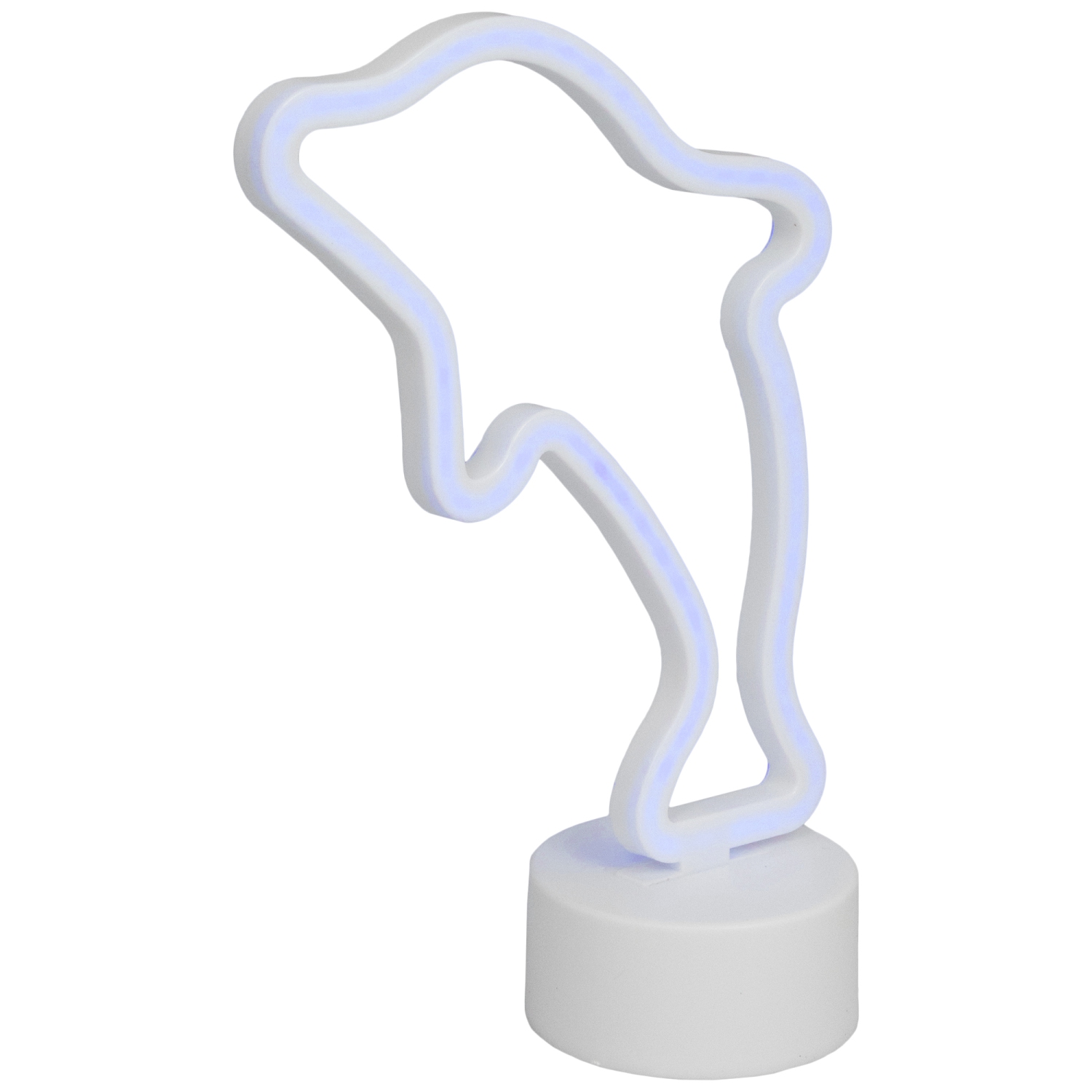 LED Dolphin NEON Table Light - 10.25" - Blue