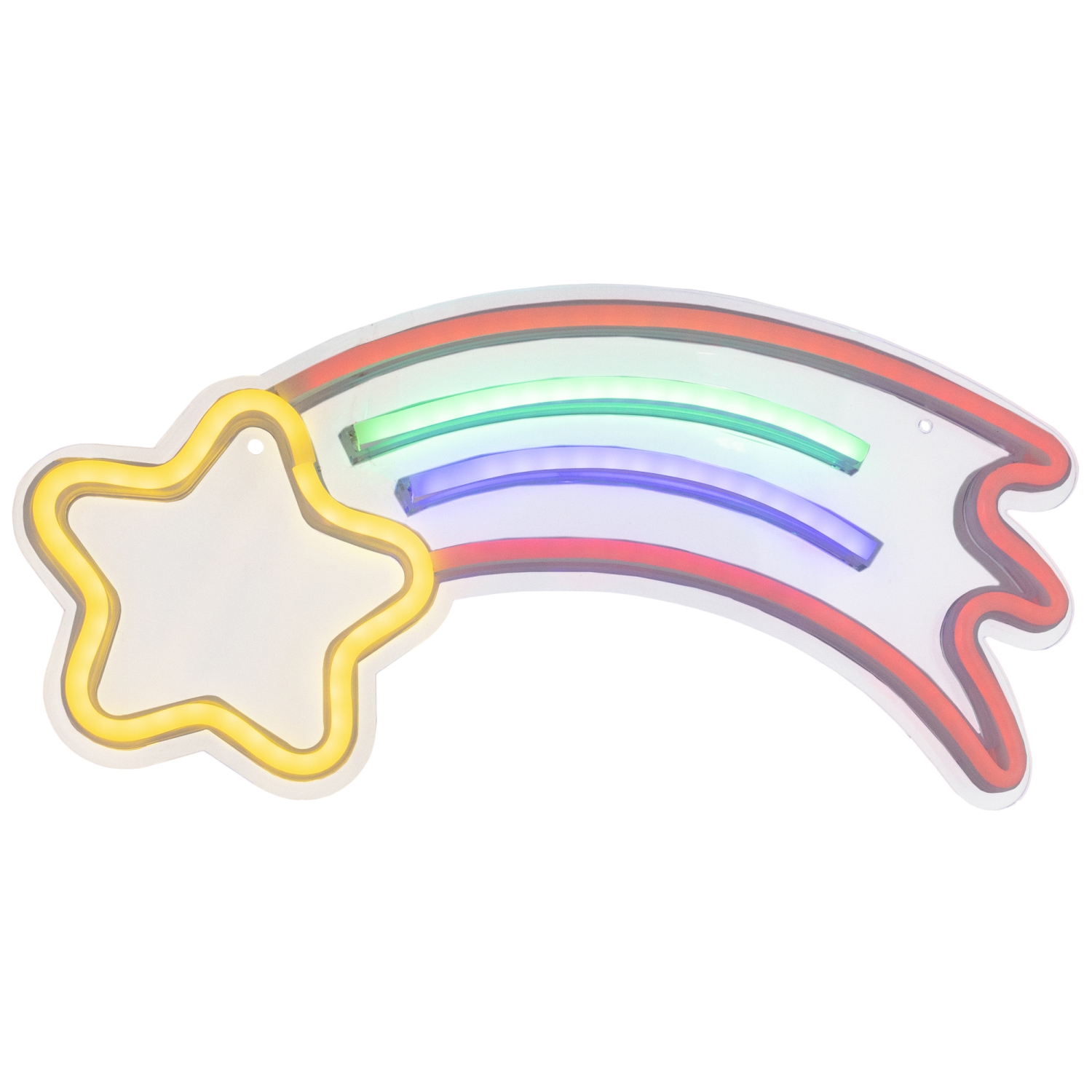 16" LED NEON Shooting Star Wall Sign