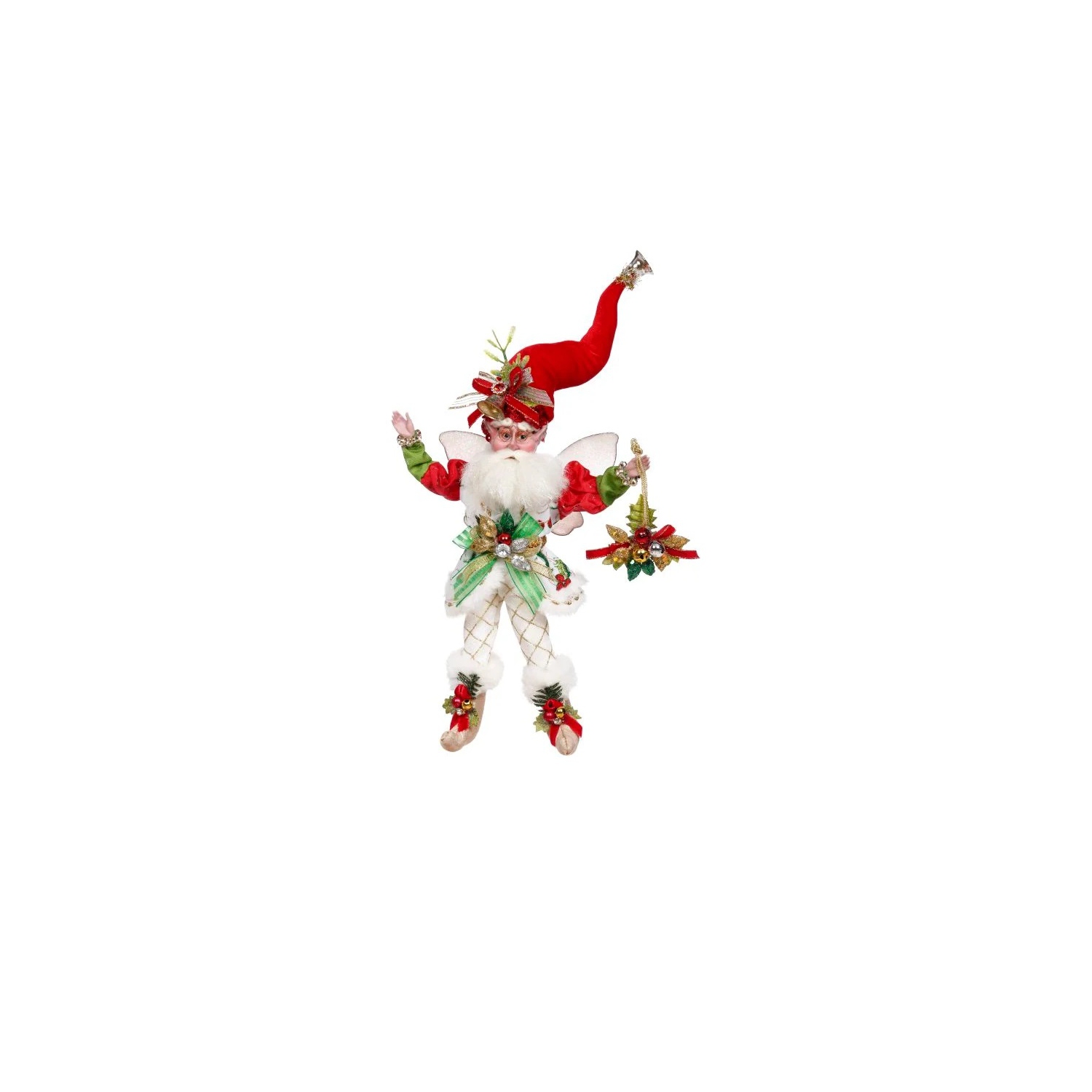 Mark Roberts Christmas Wreath Fairy, Small 9.5" #51-24020