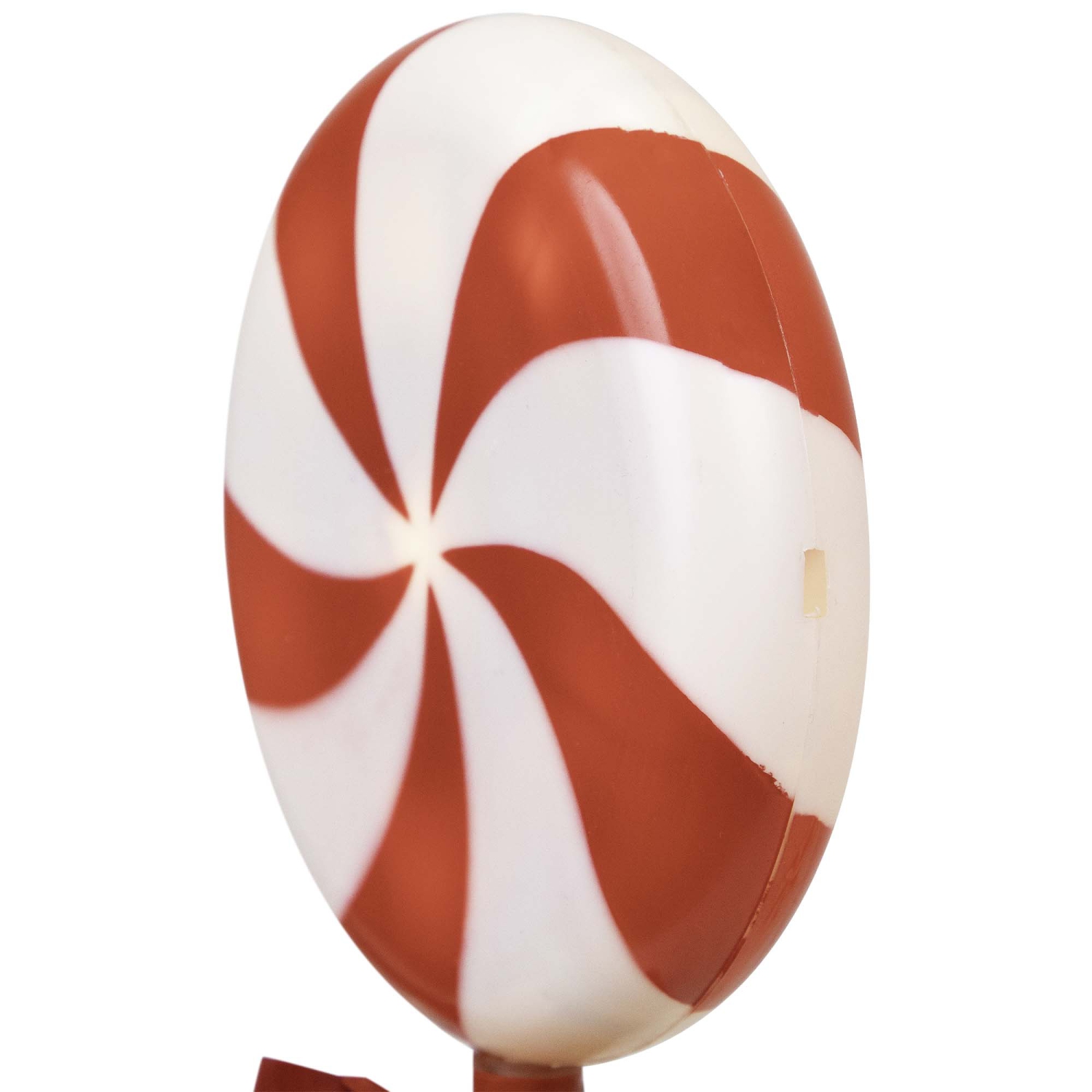 Lighted Peppermint Candy Christmas Outdoor Pathway Markers -16" - Set of 3