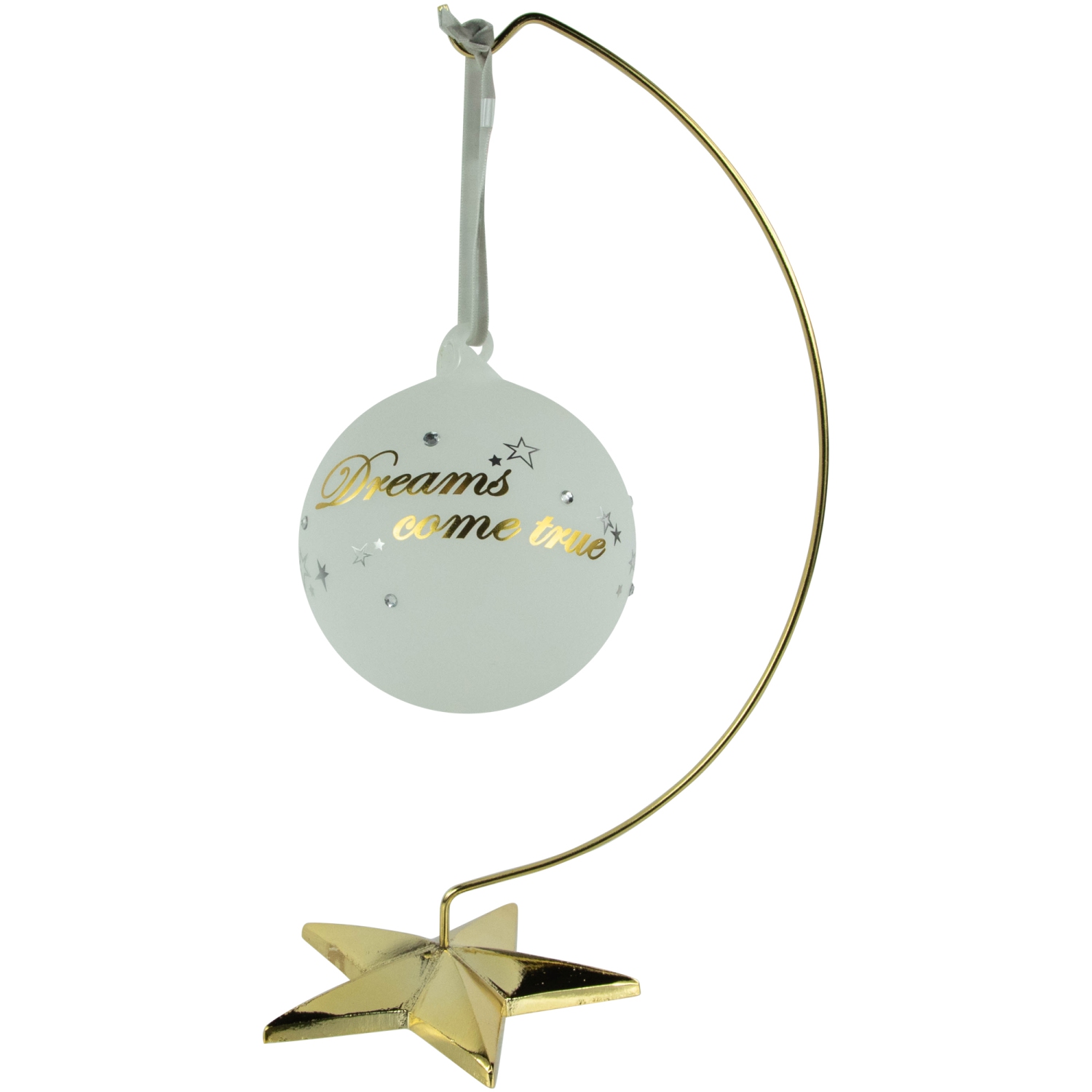 Star Ornament Holder Christmas Display Stand - 12.5" - Gold