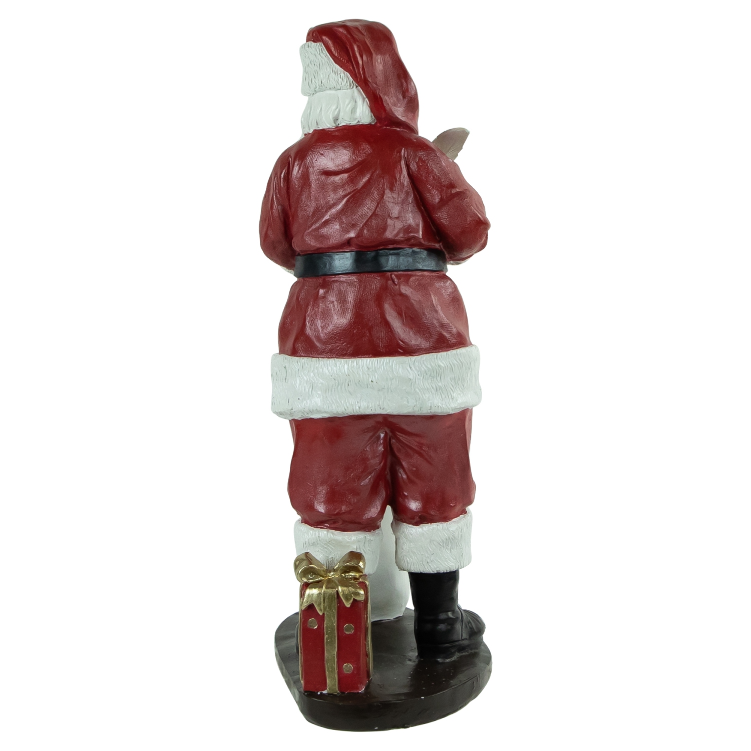 Santa Claus with Naughty or Nice List Christmas Figure - 14"