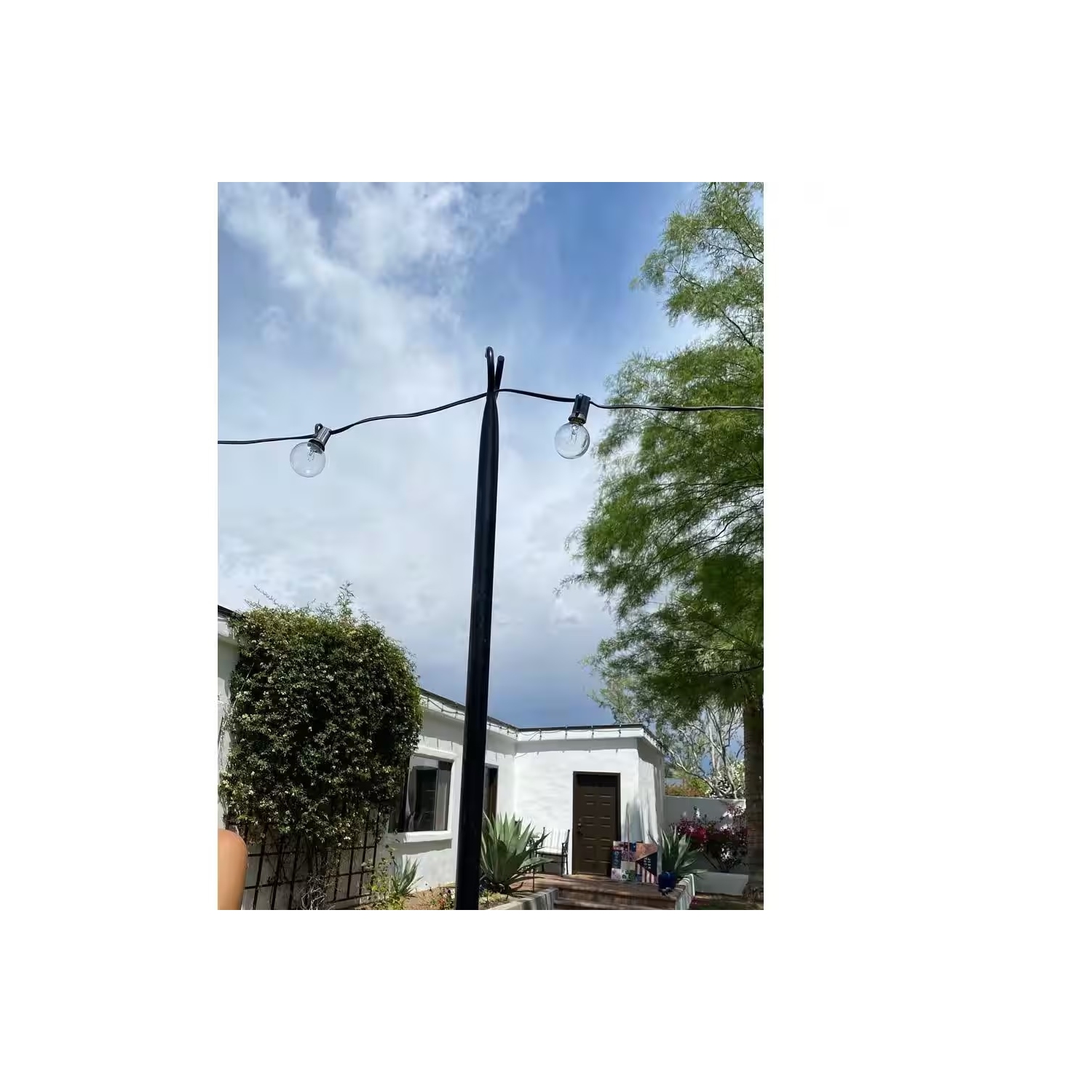 Premium Canopy Stake Commercial Light Pole - 9'