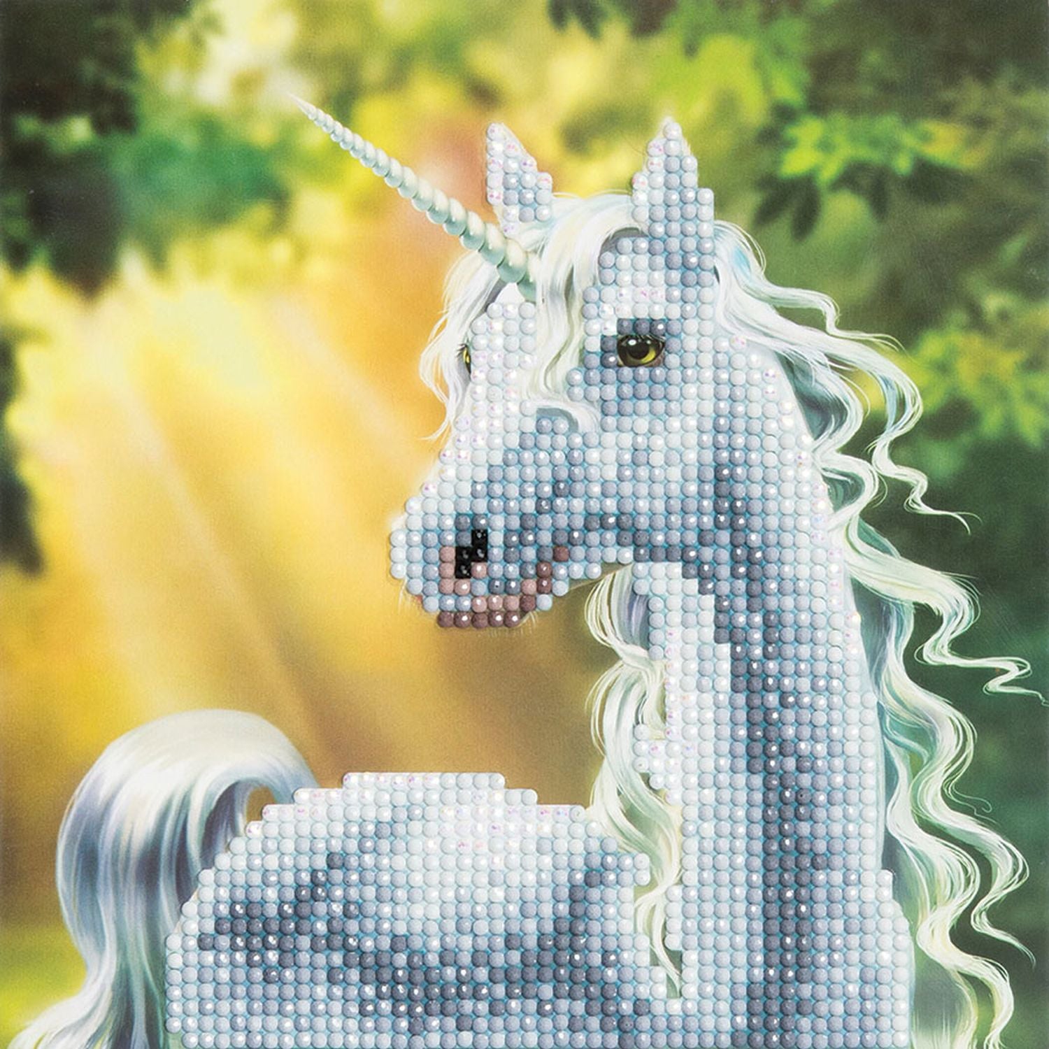 Crystal Art - CA Card - Sunshine Unicorn