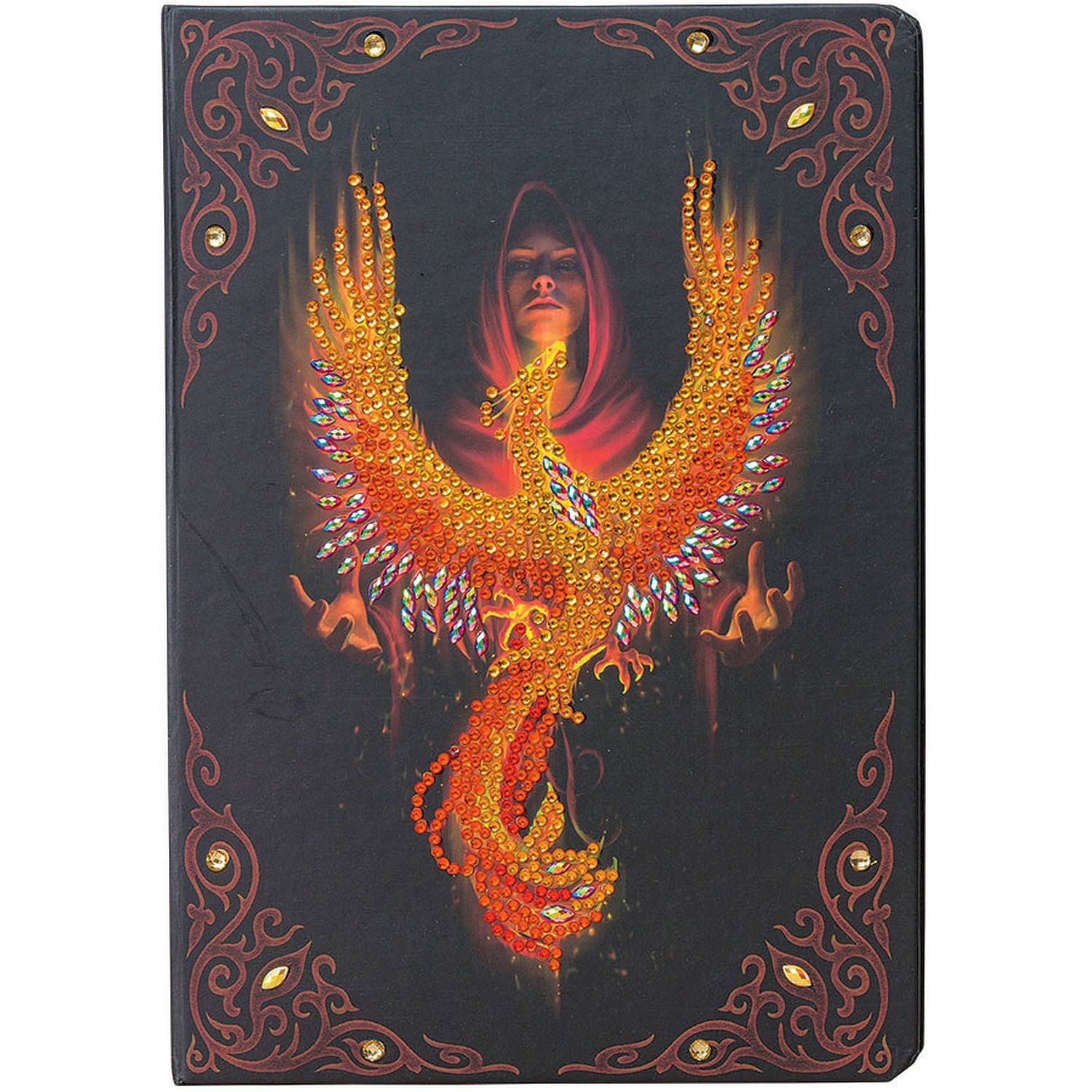 Crystal Art - CA Notebook - Phoenix Rising