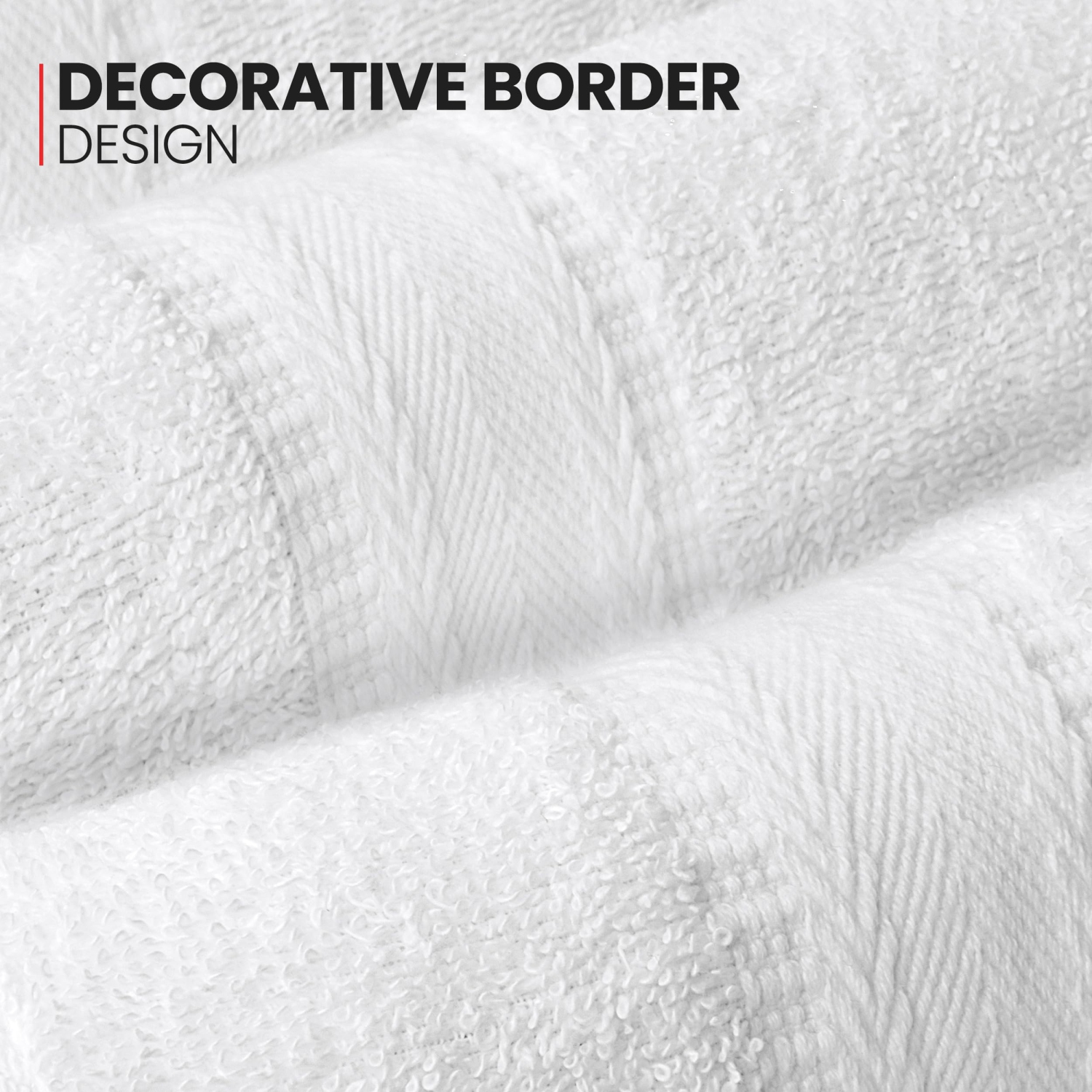 Grands serviettes de bain en lin canadien, 27 x 54&nbsp;po, paq. 4, serviettes de douche légères en coton doux et absorbant à séchage rapide pour les