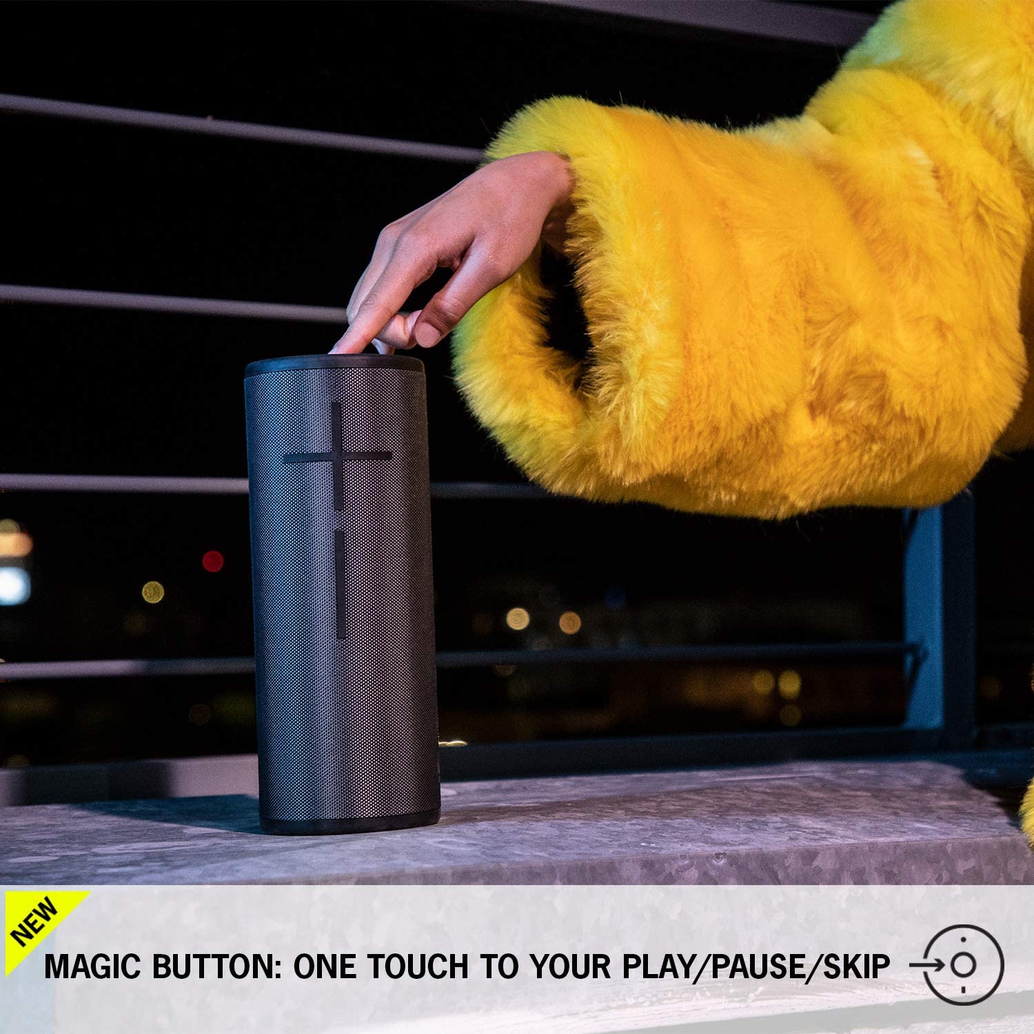 Refurbished Ultimate Ears BOOM 3 Waterproof Bluetooth Wireless Speaker - Lagoon Blue