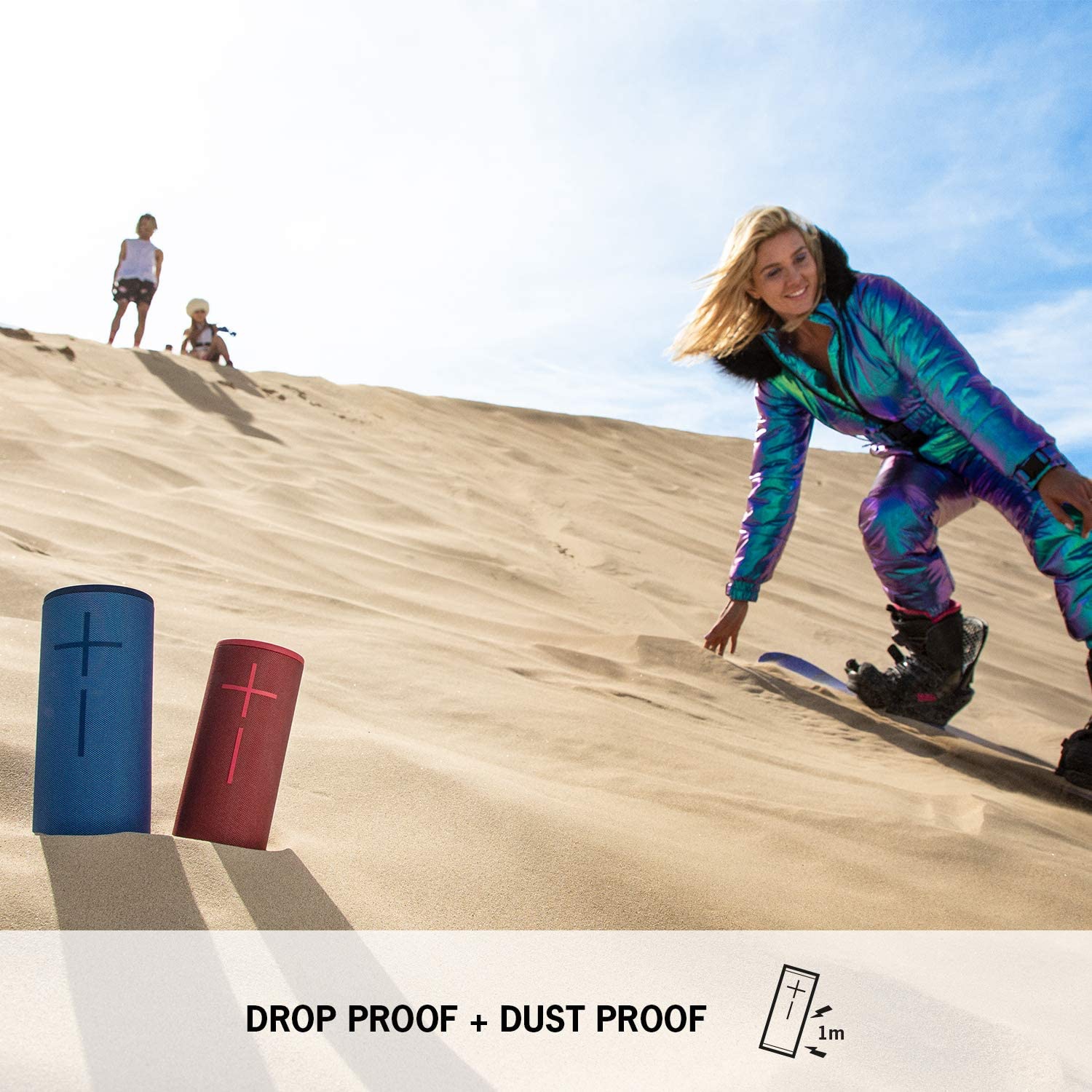 Refurbished Ultimate Ears BOOM 3 Waterproof Bluetooth Wireless Speaker - Night Black