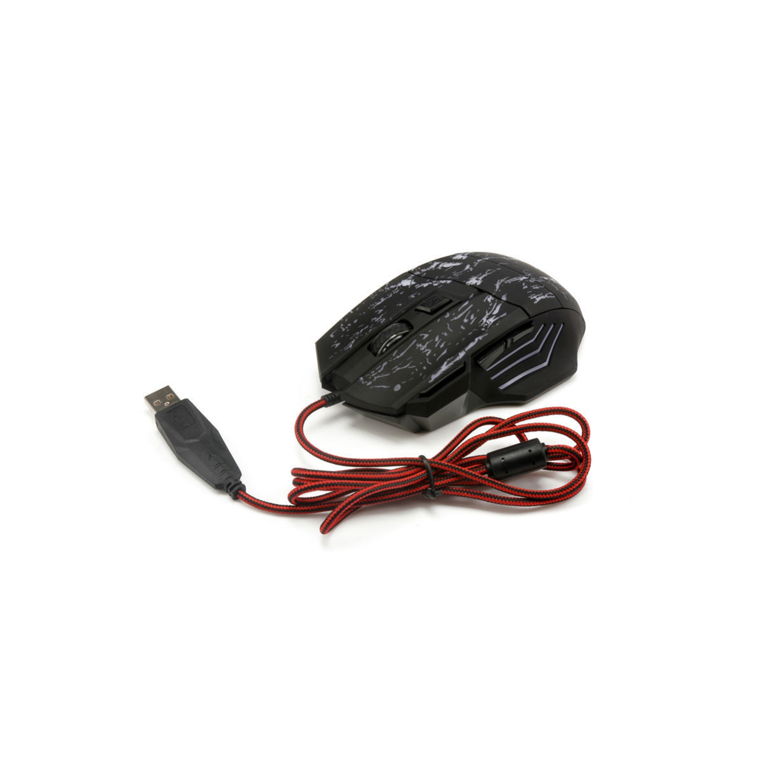 SuperShield 7 Buttons LED Backlight Optical USB Wired Mouse Gaming Mice Windows 7/8/10/XP Mac Gamer Laptop PC Computer