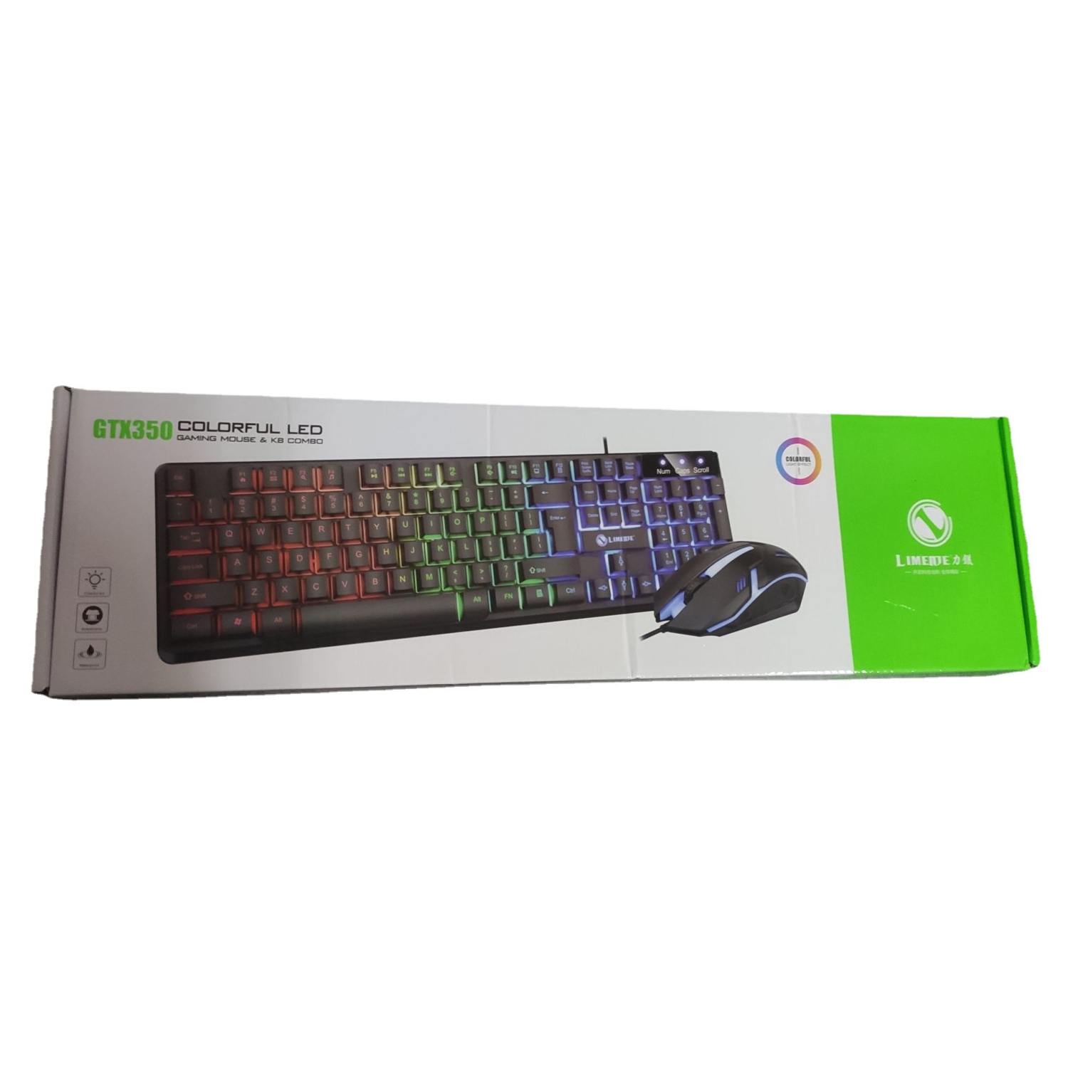SuperShield Keyboard Mouse Set New GT X350 Glow Suspended Keyboard Mechanical Hand Gaming Mouse