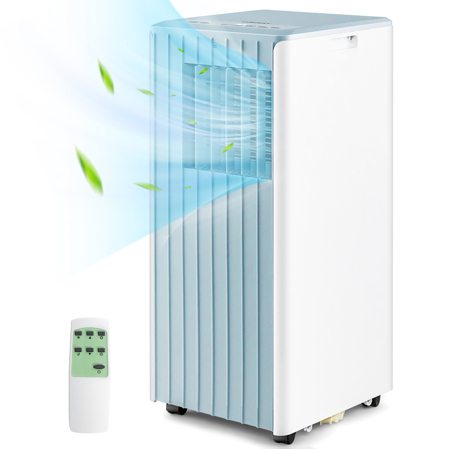 Gymax Portable Air Conditioner 10000 BTU 3-in-1 AC Unit w/ Humidifier & Sleep Mode