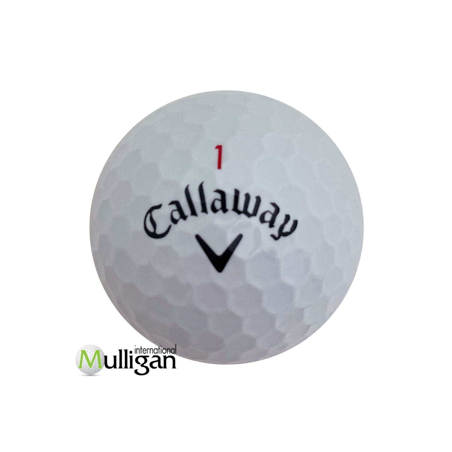 Mulligan Golf Balls 48 White Callaway Chrome Soft x 5A Recycled Used Golf Balls