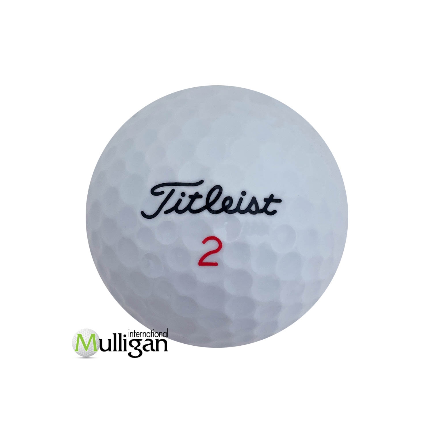 Mulligan Golf Balls 48 White Titleist Trufeel 5A Recycled Used Golf Balls