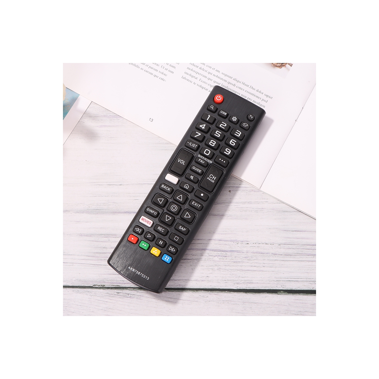 AKB75675313 Replacement Remote Fit for LG LED TV Remote 49UN7100PUA 49UN7000PUB 50UN8050PUD 50UN8000PUB 50UN7300PUF 50UN7300PUC