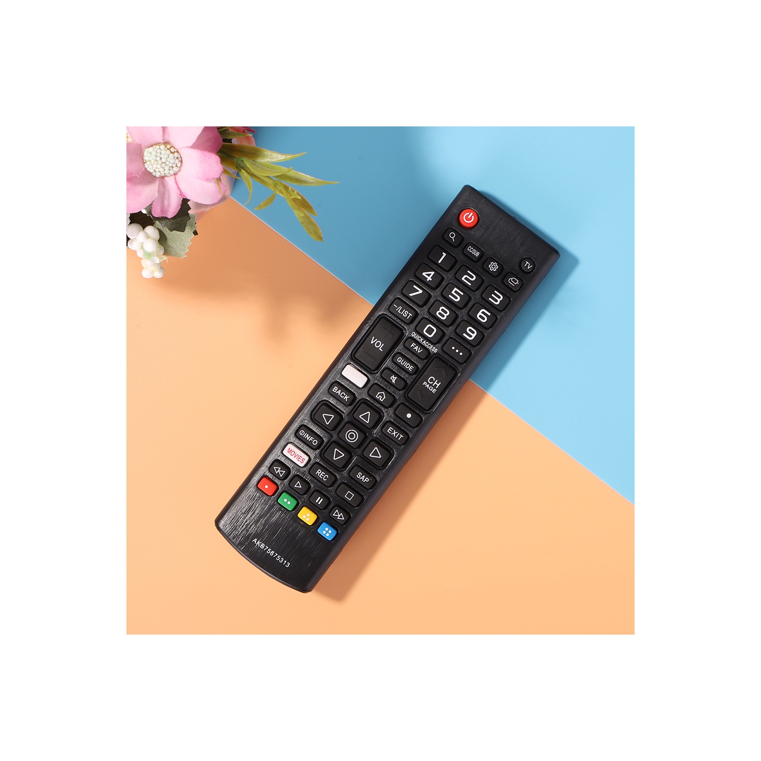 AKB75675313 Replacement Remote Fit for LG LED TV Remote 49UN7100PUA 49UN7000PUB 50UN8050PUD 50UN8000PUB 50UN7300PUF 50UN7300PUC