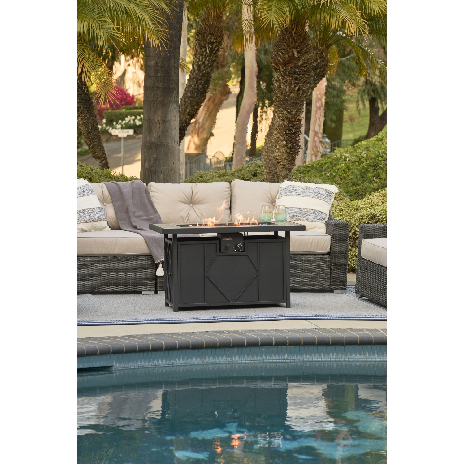 42” Gas Fire Pit Table