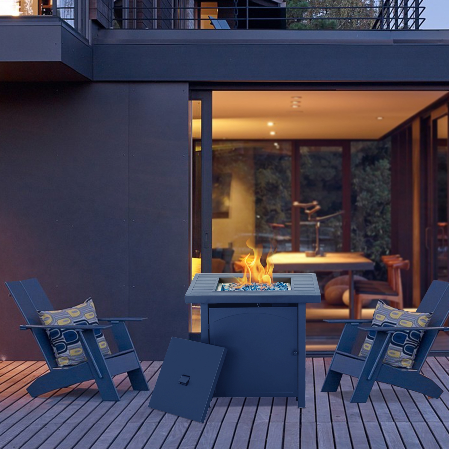 28” Gas Fire Pit Table