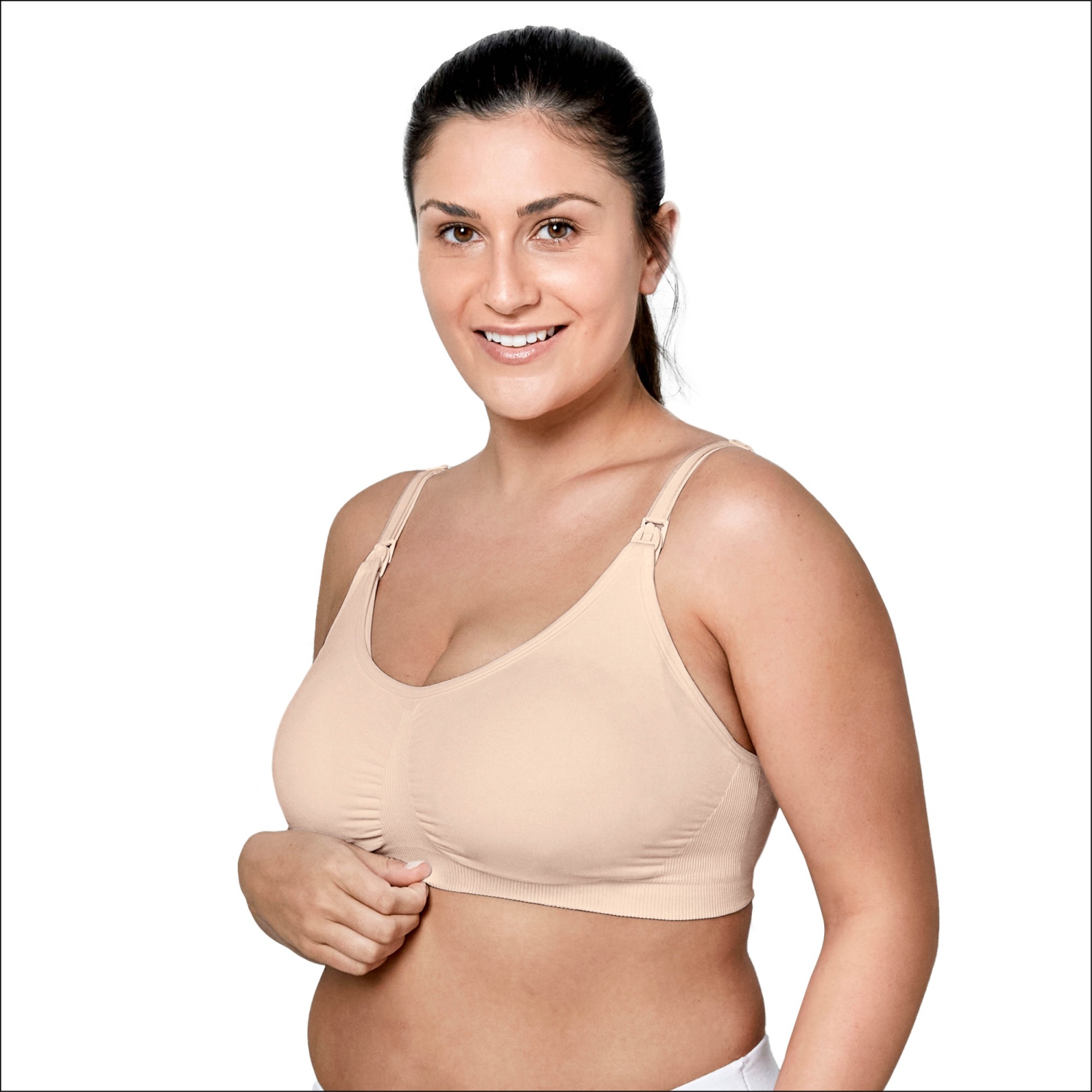 Medela 3-in-1 Nursing and Pumping Bra - Chai