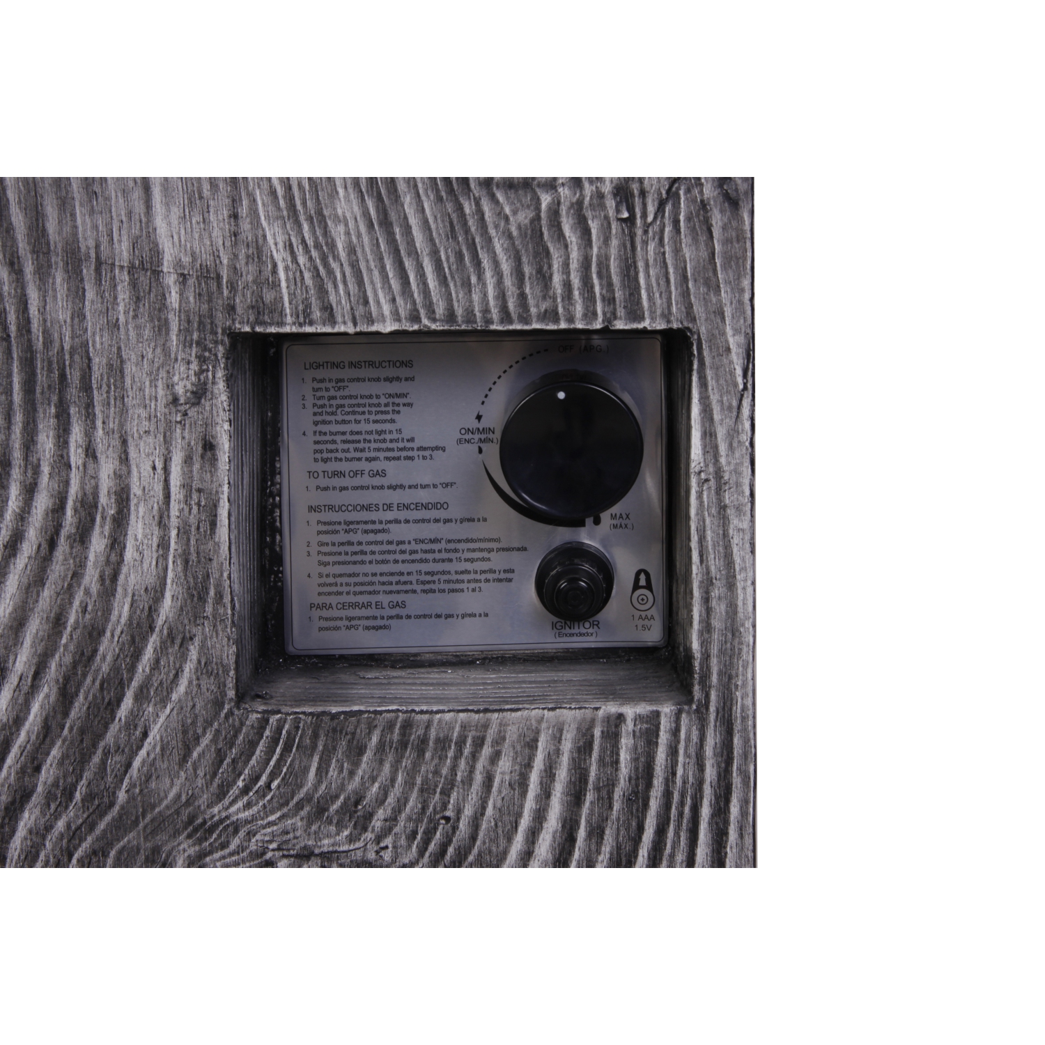 30,000 BTU Gas Fire Pit