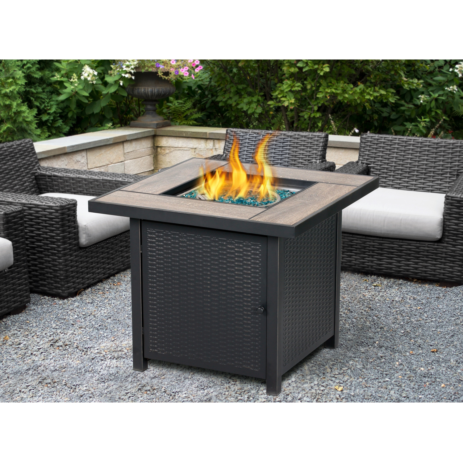 Table de foyer au gaz de 30 po