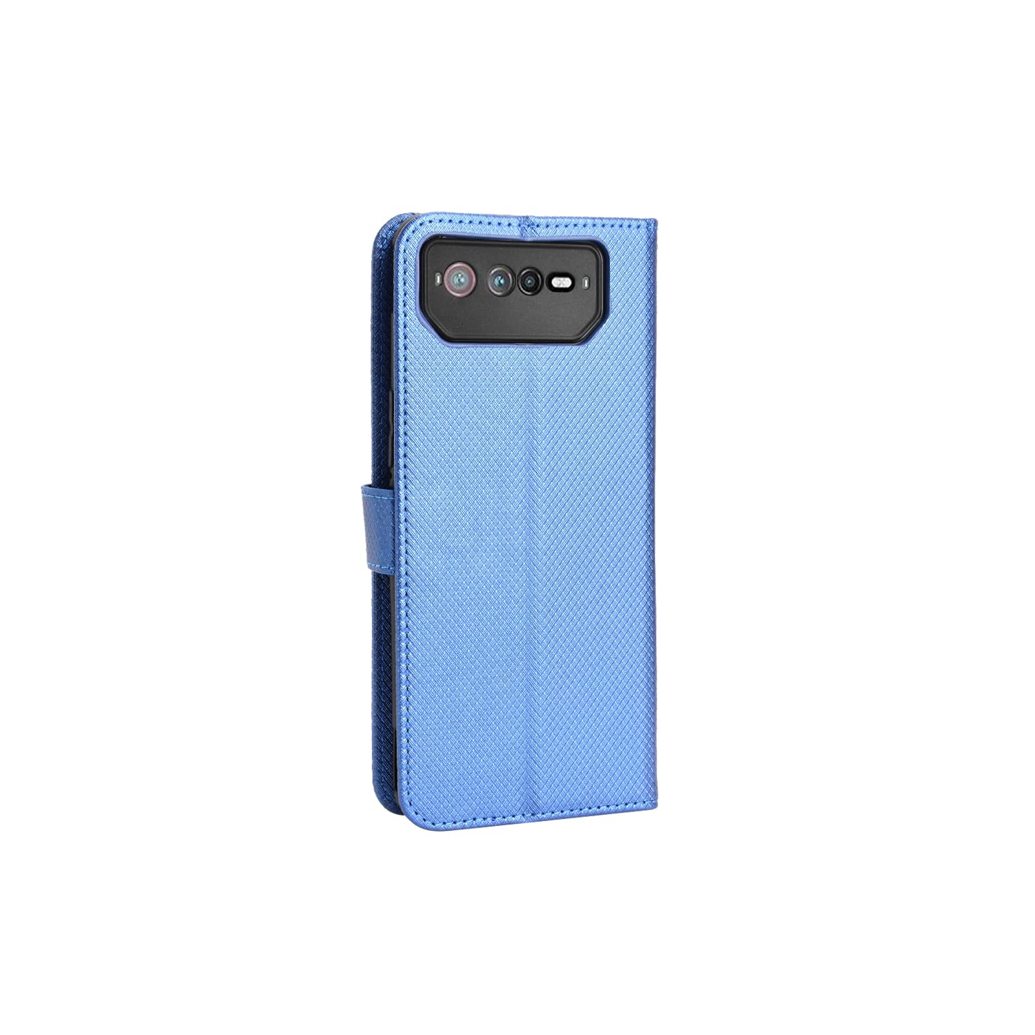 Case for Asus ROG Phone 6 Leather Case Cover,PU Leather flip Cover Case for Asus ROG Phone 6 Pro Case Cover Blue