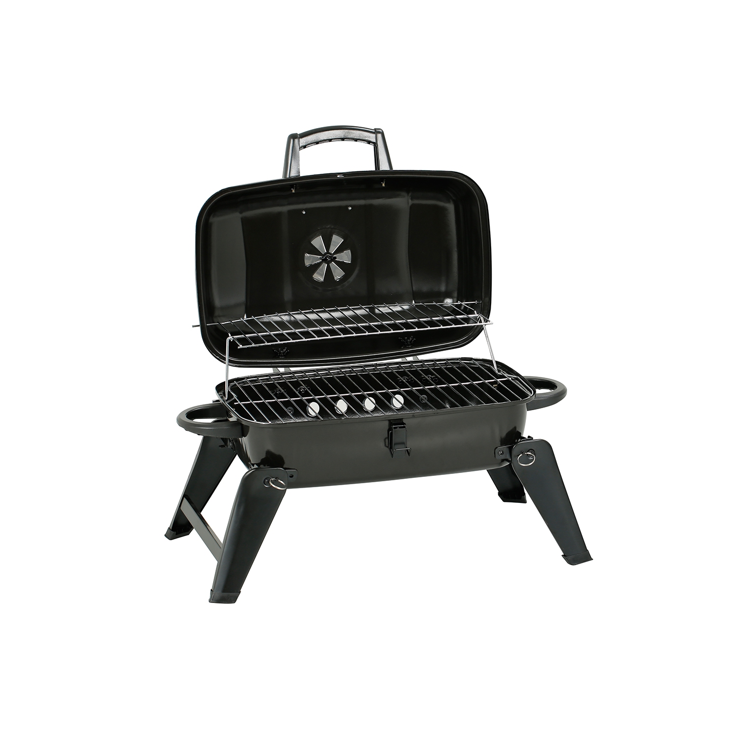 17 po Barbecue portatif au charbon de bois