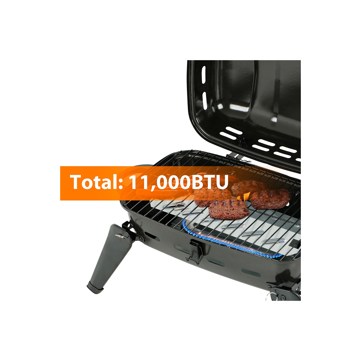 17 in. Portable Propane Grill