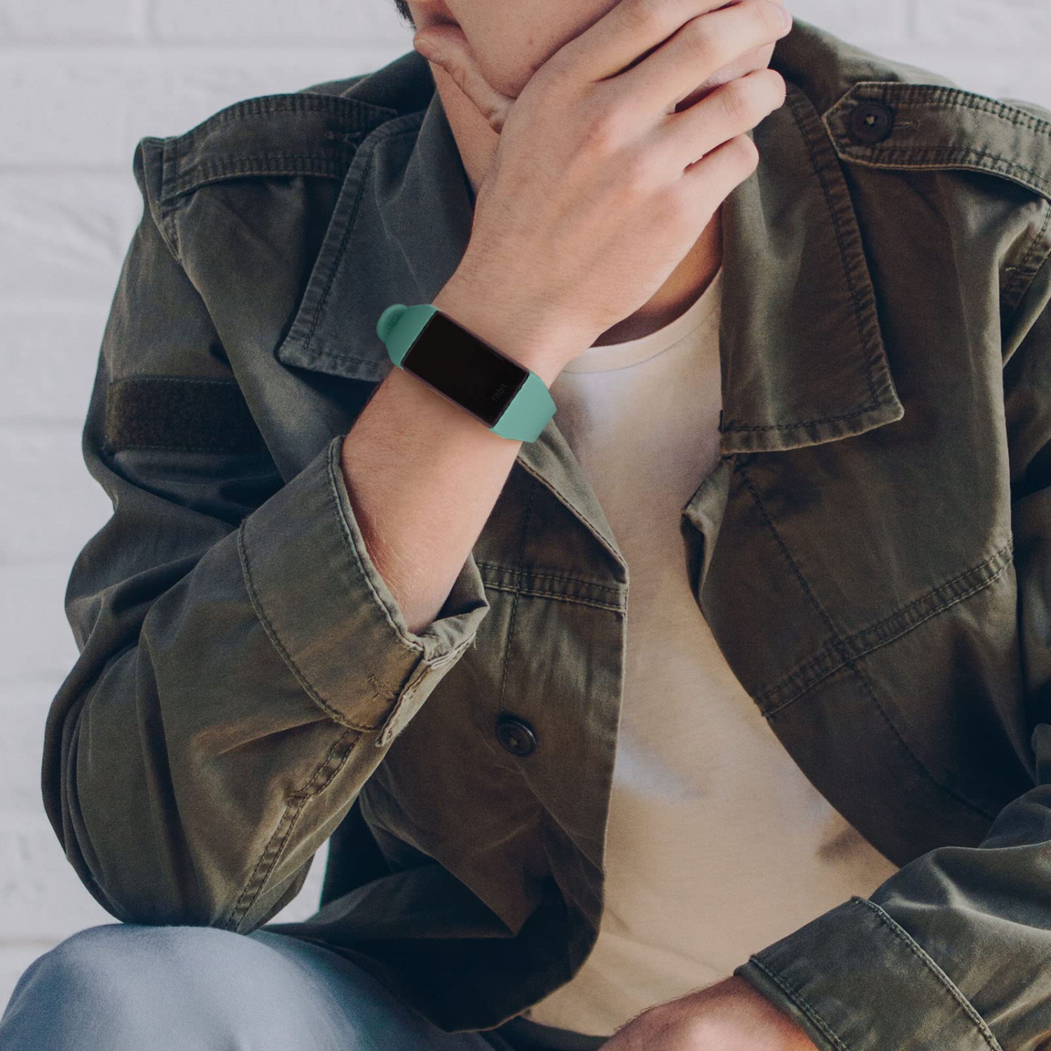 Slim Bands Compatible with Fitbit Charge 4 / Charge 3 / Charge 3 SE Bands, Classic Soft Replacement Wristband Sport Strap for Fitbit Charge 4 and