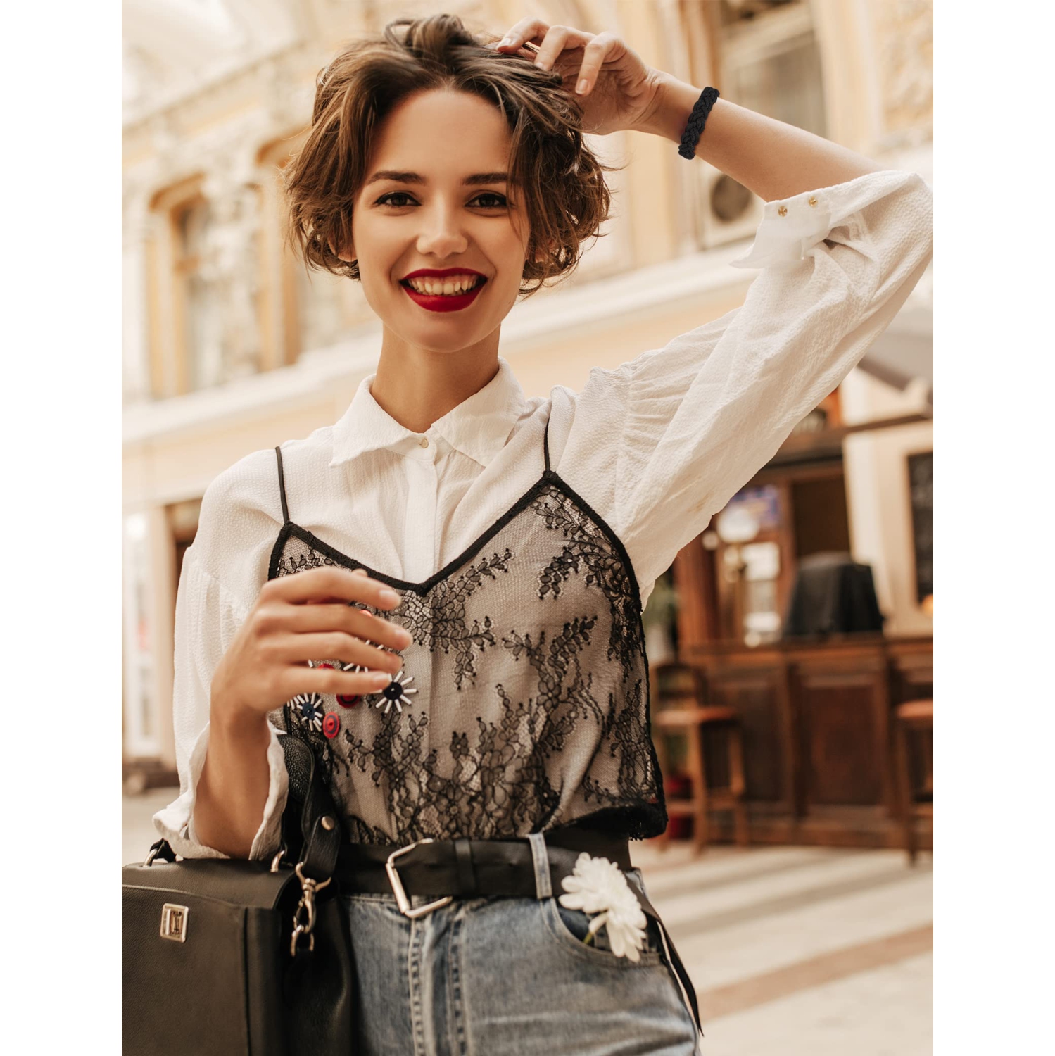 Bracelets charge 5 de Fitbit pour femmes, bracelet boucle Solo mince élastique souple élastique élastique élastique élastique pour bracelet charge 5,