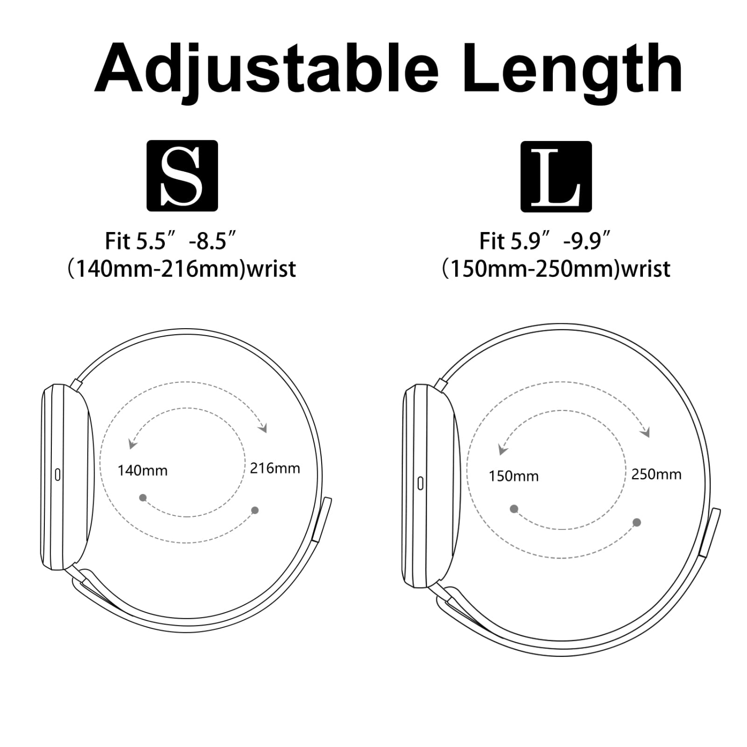 JQMUHLC – bracelets en acier inoxydable pour Versa 3/Sense et montre intelligente Sense 2/Versa 4 de Fitbit pour femmes, élégant bracelet ajustable à