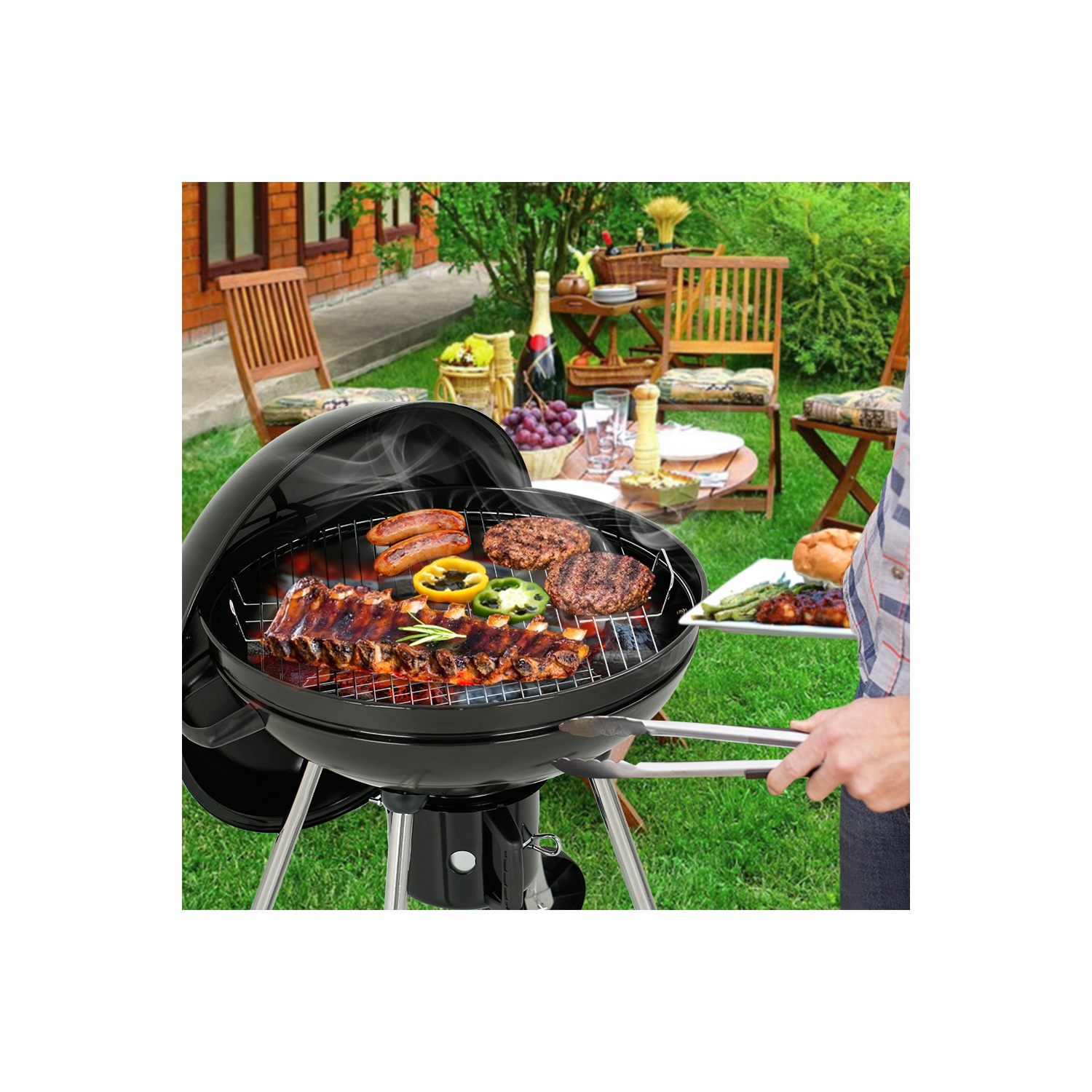 22'' Charcoal Kettle Grill