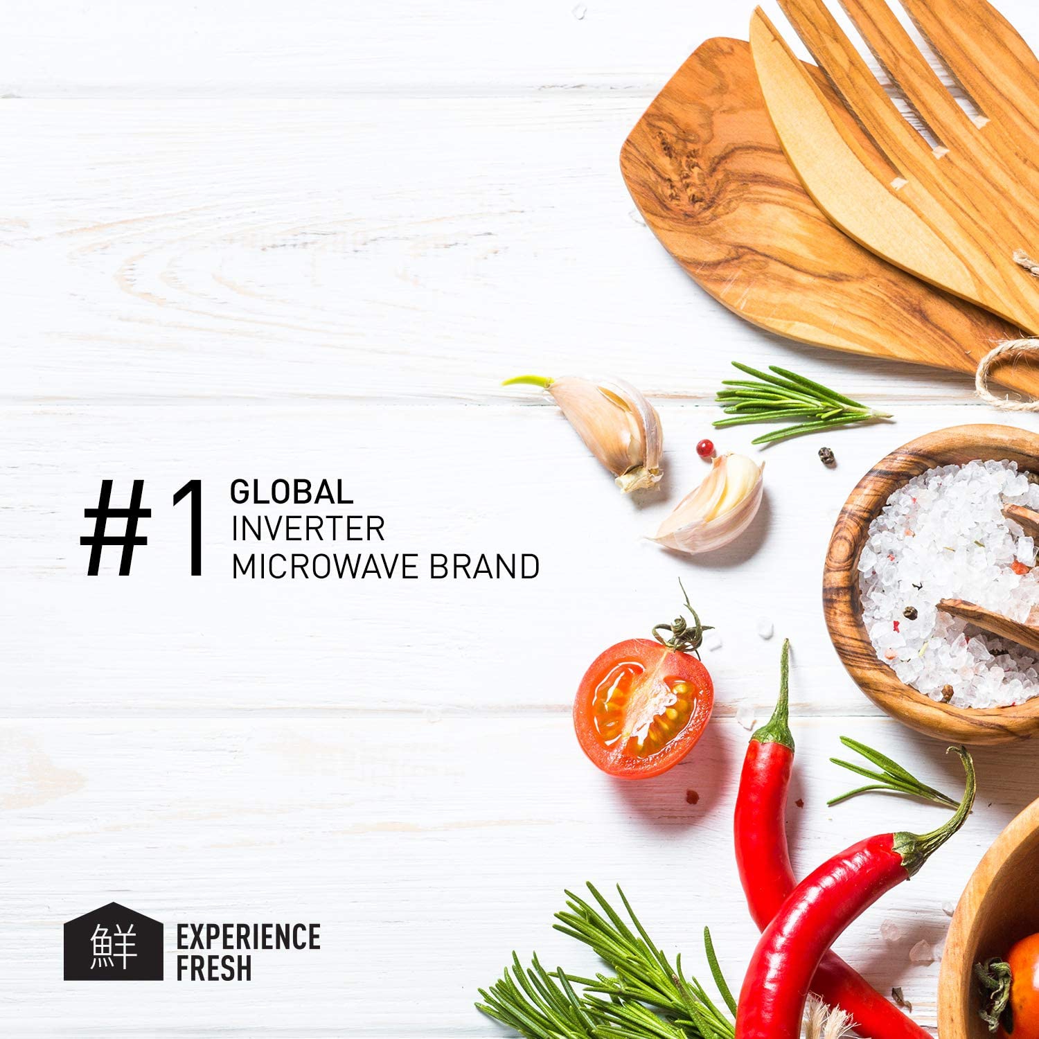 Boîte ouverte - Acier inoxydable noir 0,9 pi3 NN-SG448S de Panasonic