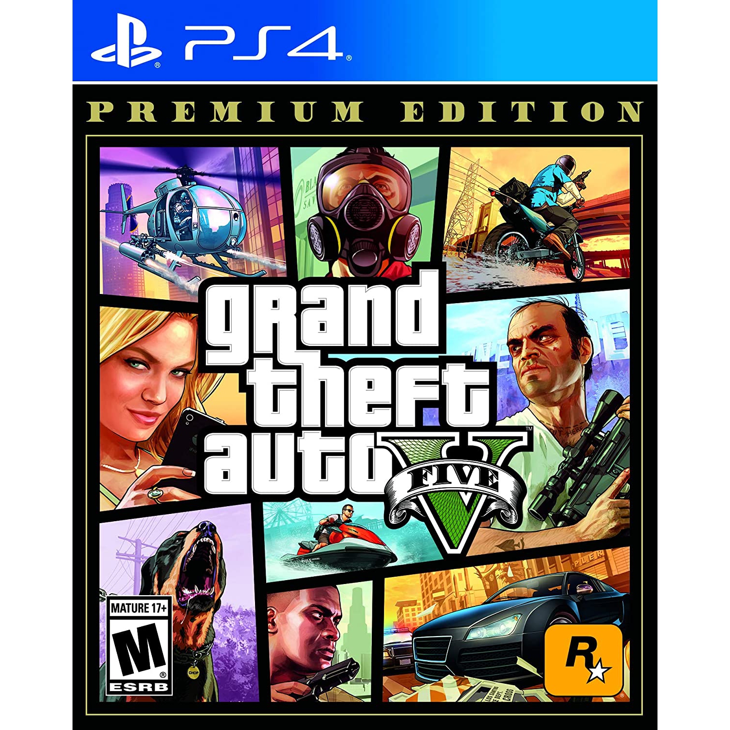 Previously Played - Grand Theft Auto V Premium Online Edition PS4 Standard Edition