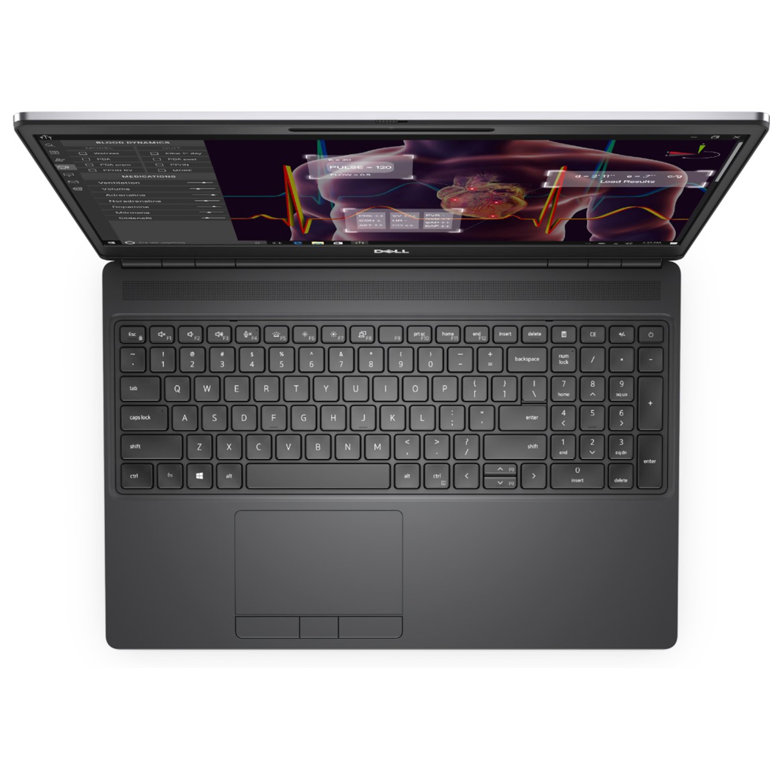 Open Box - Dell Precision 7550 Mobile Workstation, Windows 11 pro, Intel Core i7-10750H , 2.60GHz, 16GB RAM , 256GB SSD, NVIDIA T2000, 15.6-inch