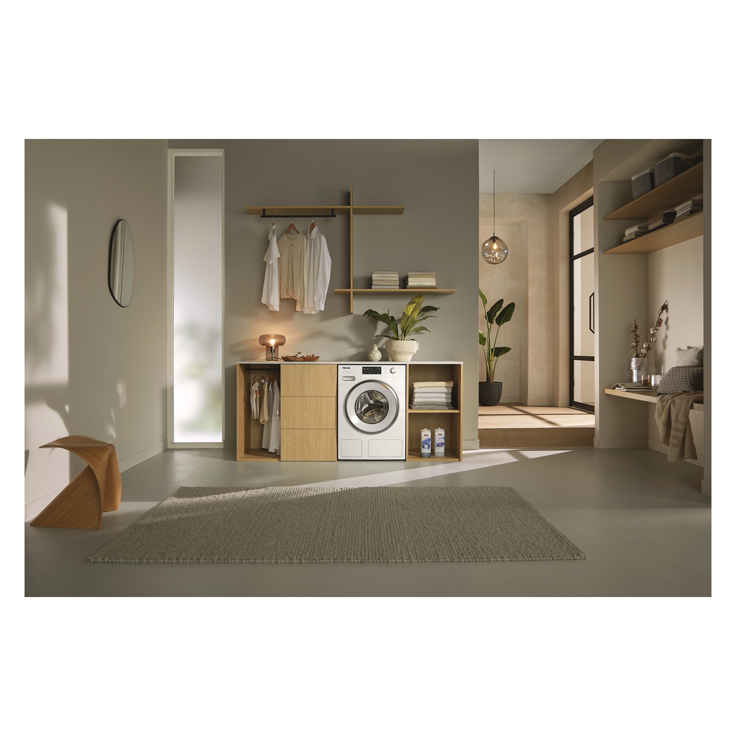 WXI860 WCS machine à laver à chargement frontal avec TwinDos et IntenseWash, Lotus Blanc