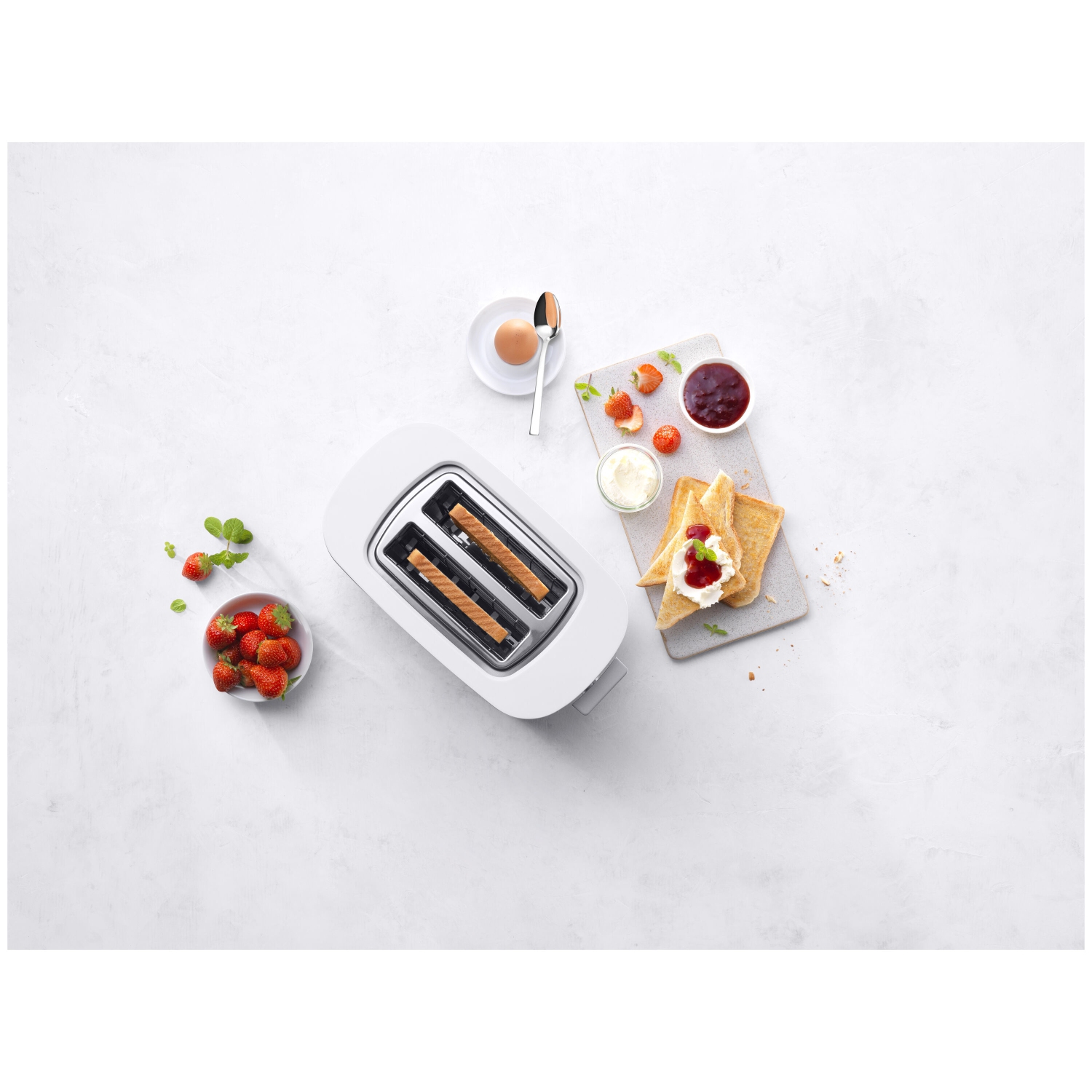 ZWILLING Enfinigy 2 Short Slots Toaster - Silver