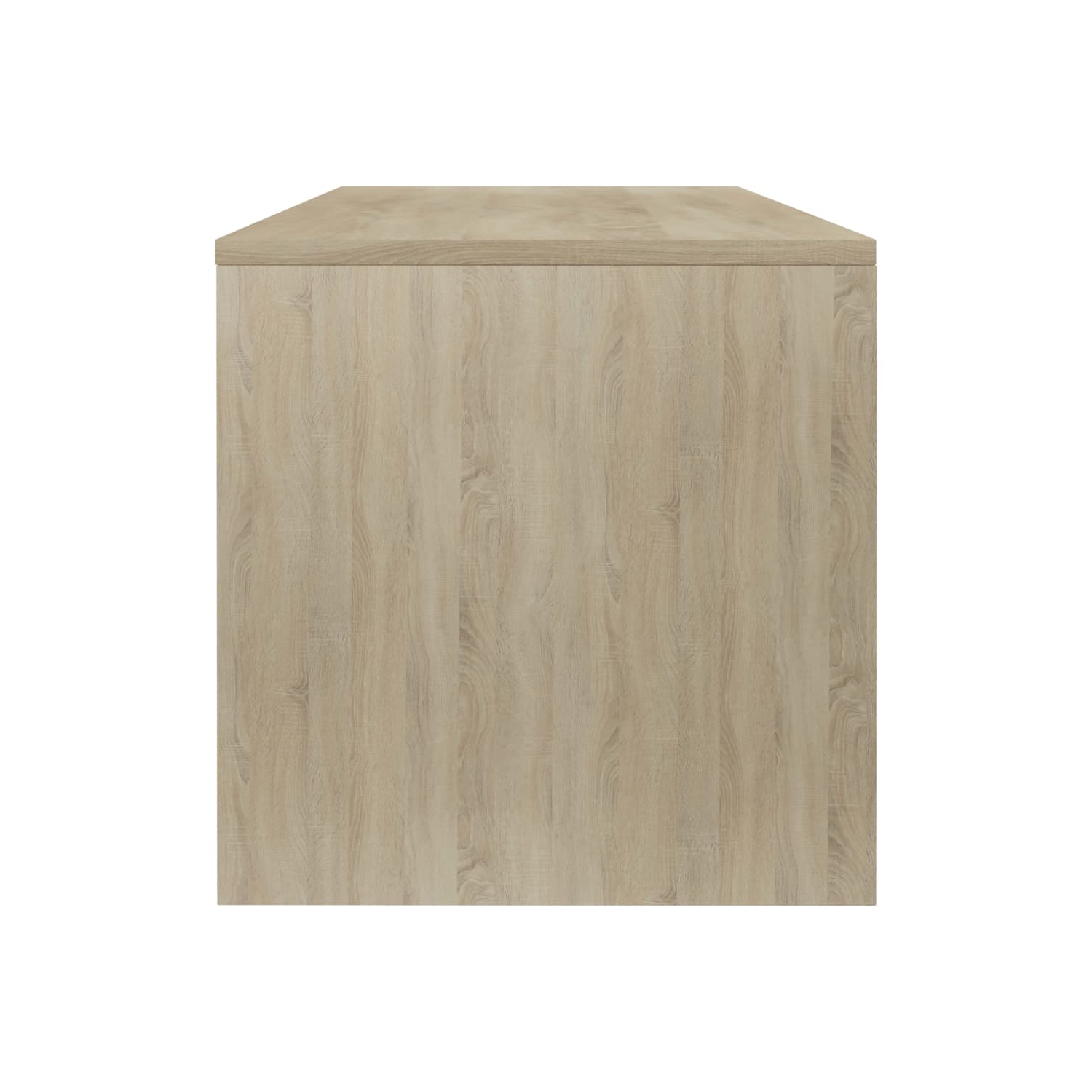 vidaXL Coffee Table Sonoma Oak 39.4"x15.7"x15.7" Chipboard