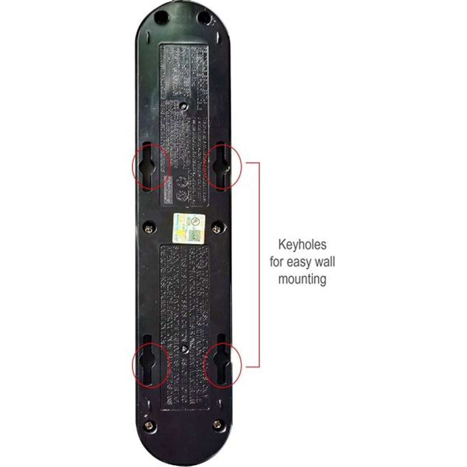 Hyper Tough - Protecteur de Surtension à 6 Prises, 900 Joules, Câble de 6 Pieds, Noir